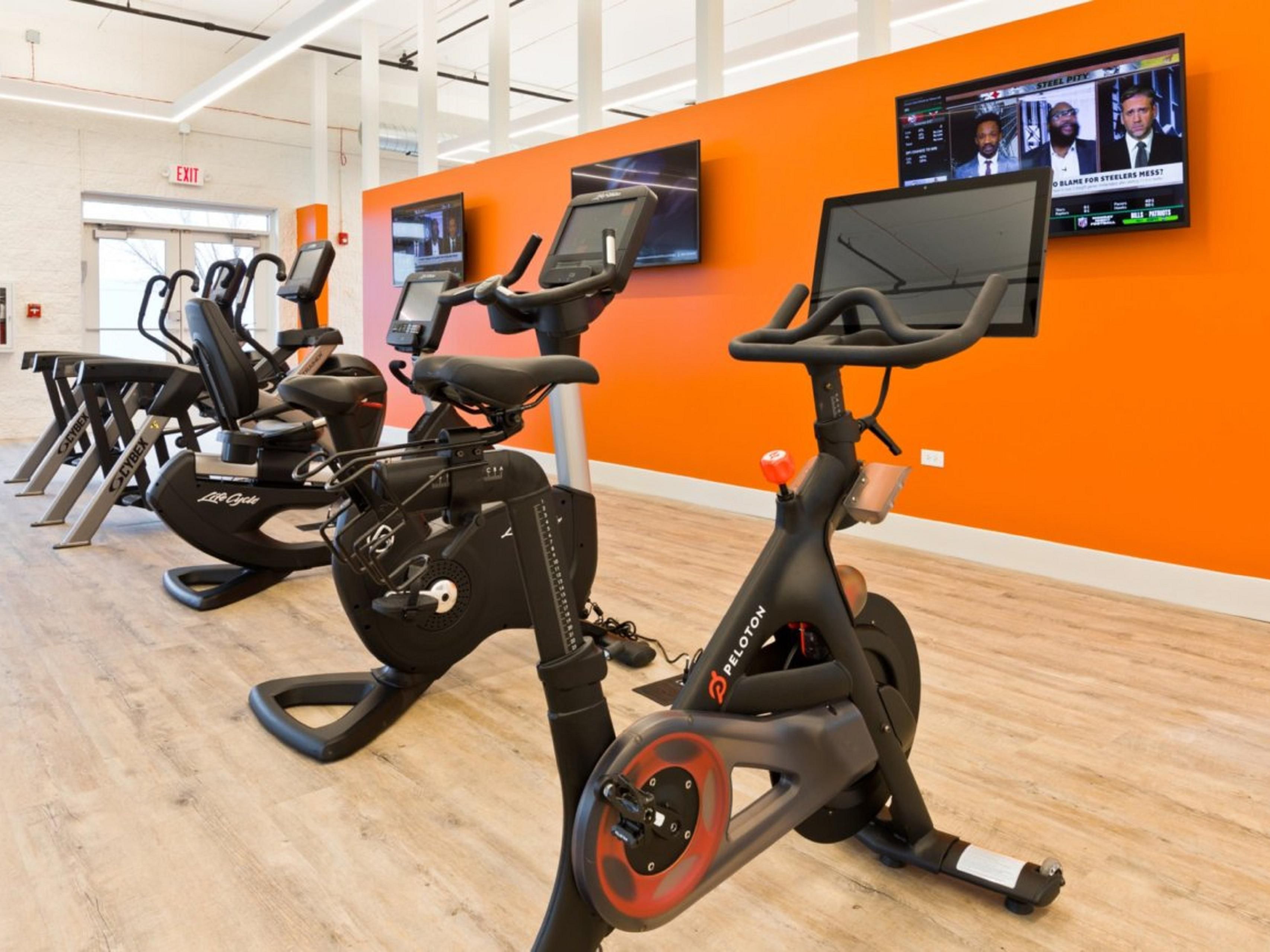 Work up a sweat in the Fitness Center at EVEN Hotel Chicago.