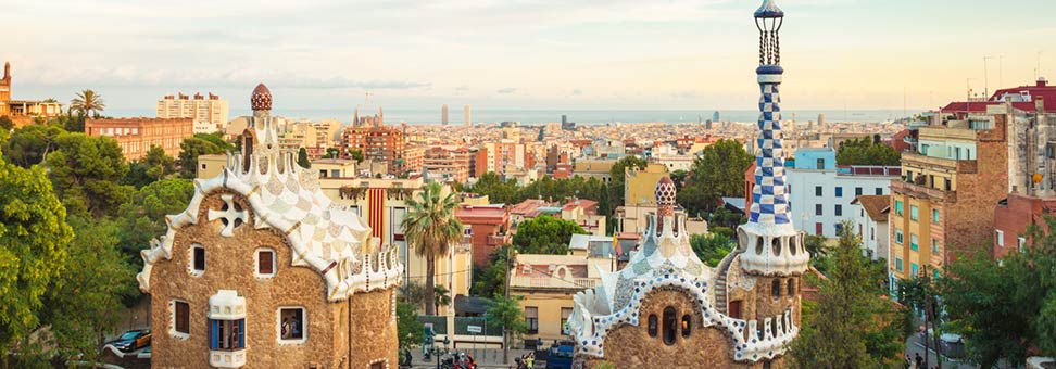 Vista de los tejados de Barcelona