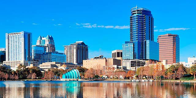 Orlando skyline during the day