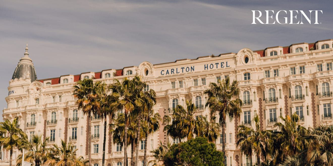 Exterior of the Regent Carlton Cannes Hotel