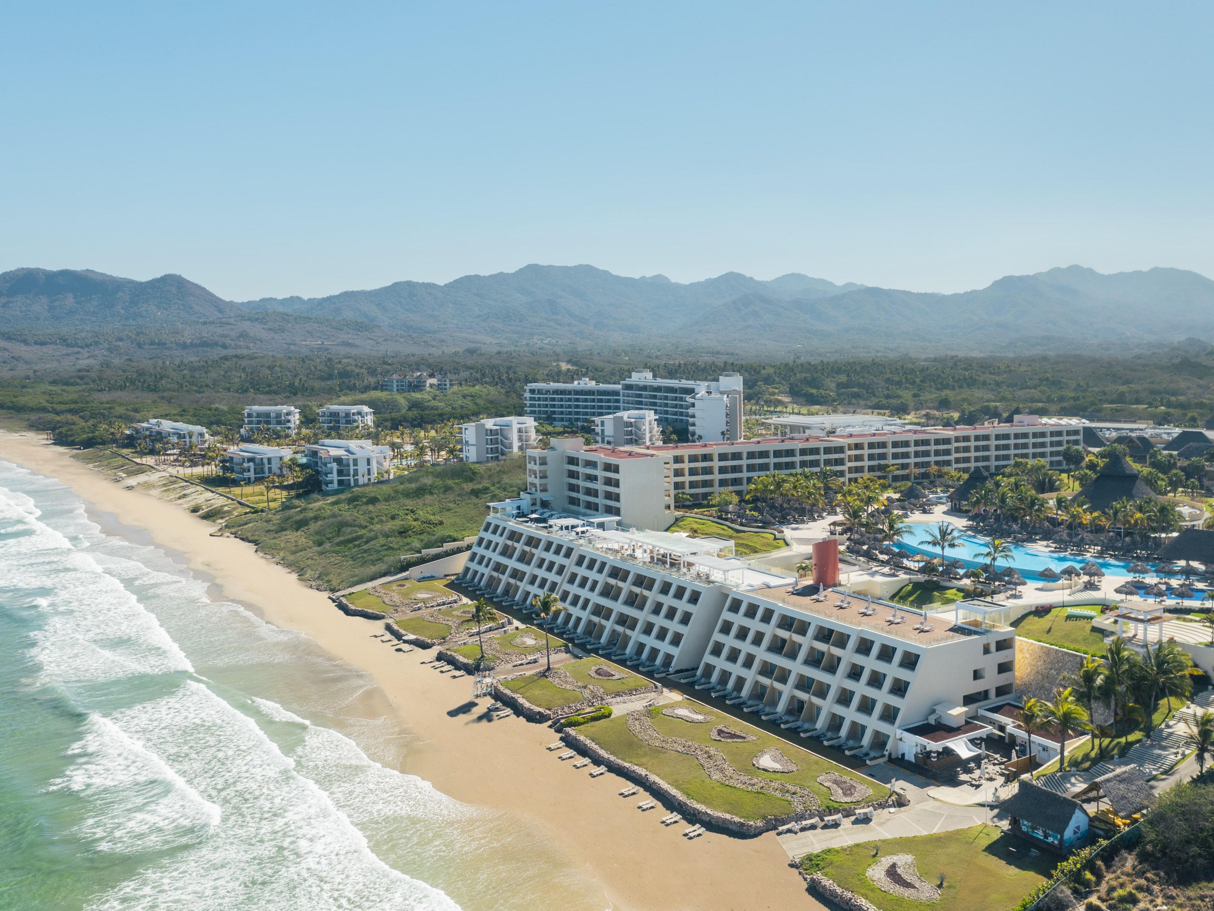 View of Iberostar Resort in Riveria Maya, Mexico