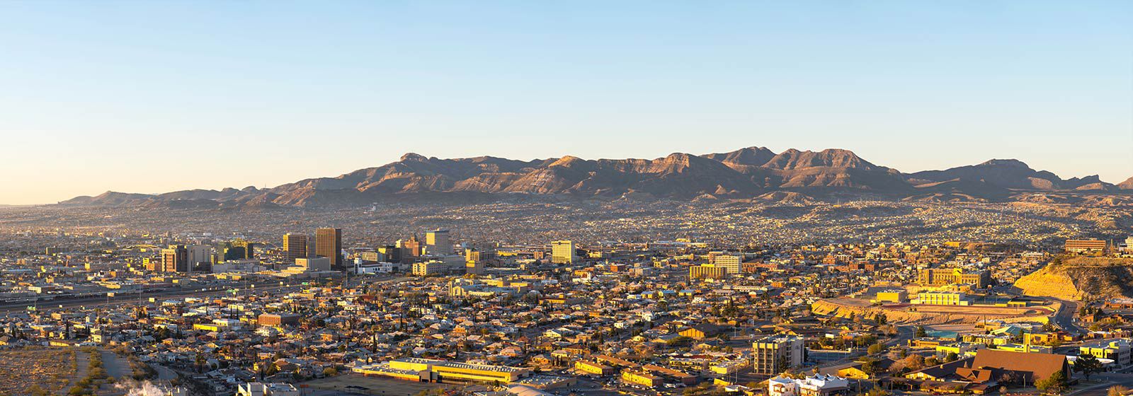 Panoramablick auf die Skyline von Chihuahua