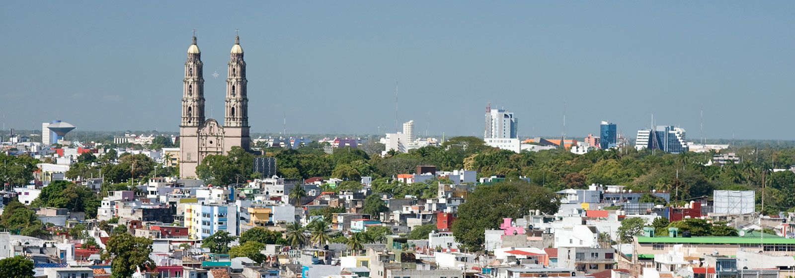 Blick auf Villahermosa