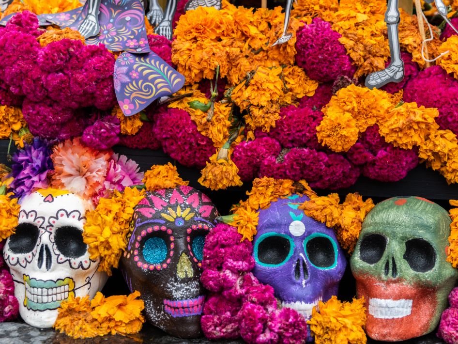 Day of the dead decorations