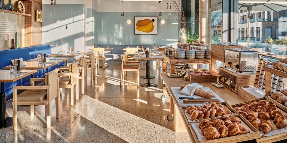 breakfast pastries selection