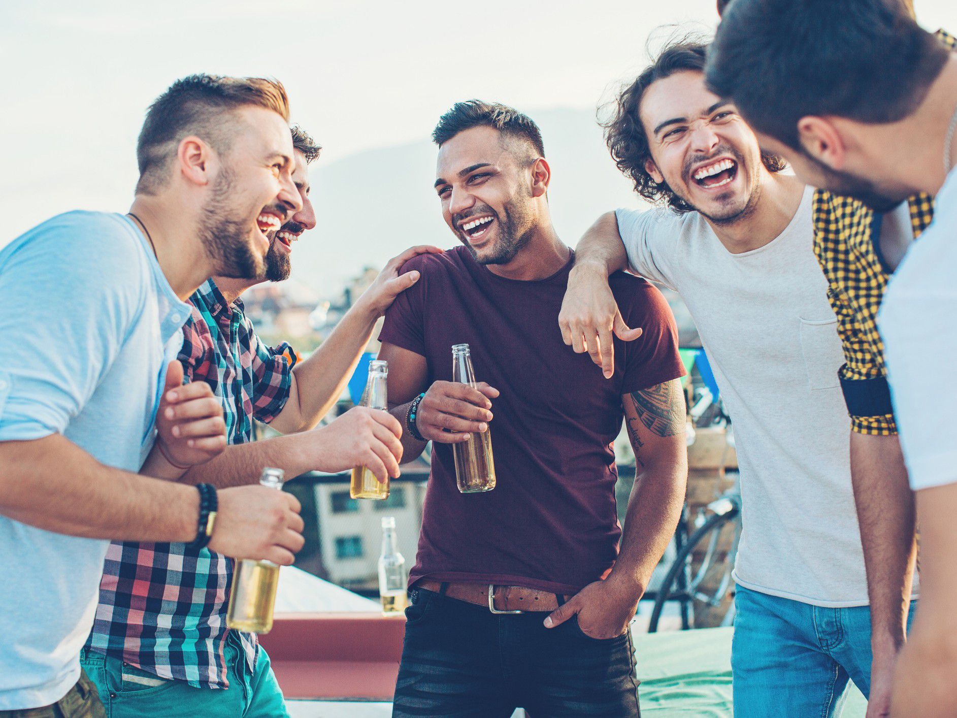 Friends Gathering Together