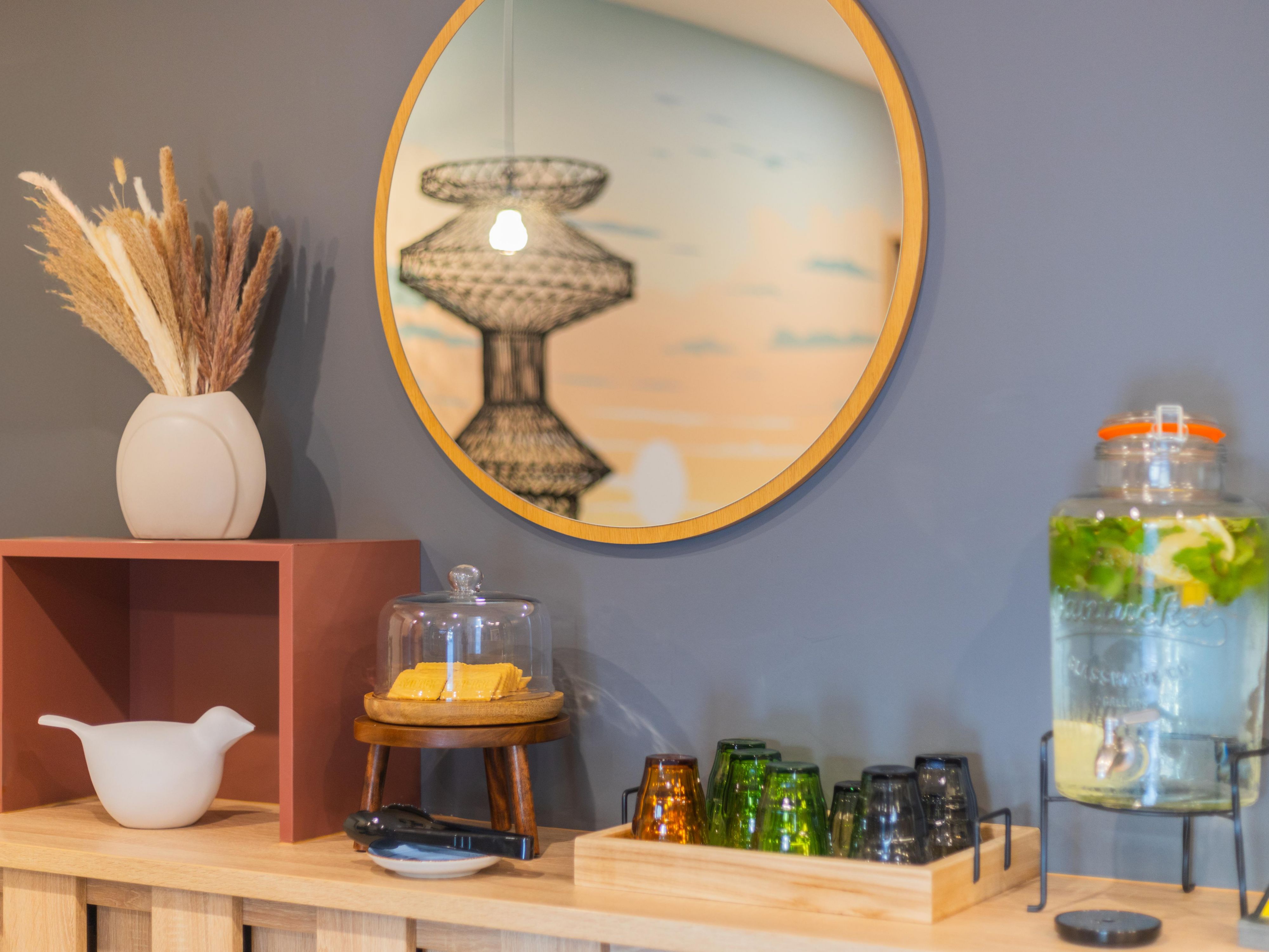 Free water and delicious cookies are available in our lobby during check-in and throughout your stay. Help yourself and treat yourself to a little refreshment during your stay!