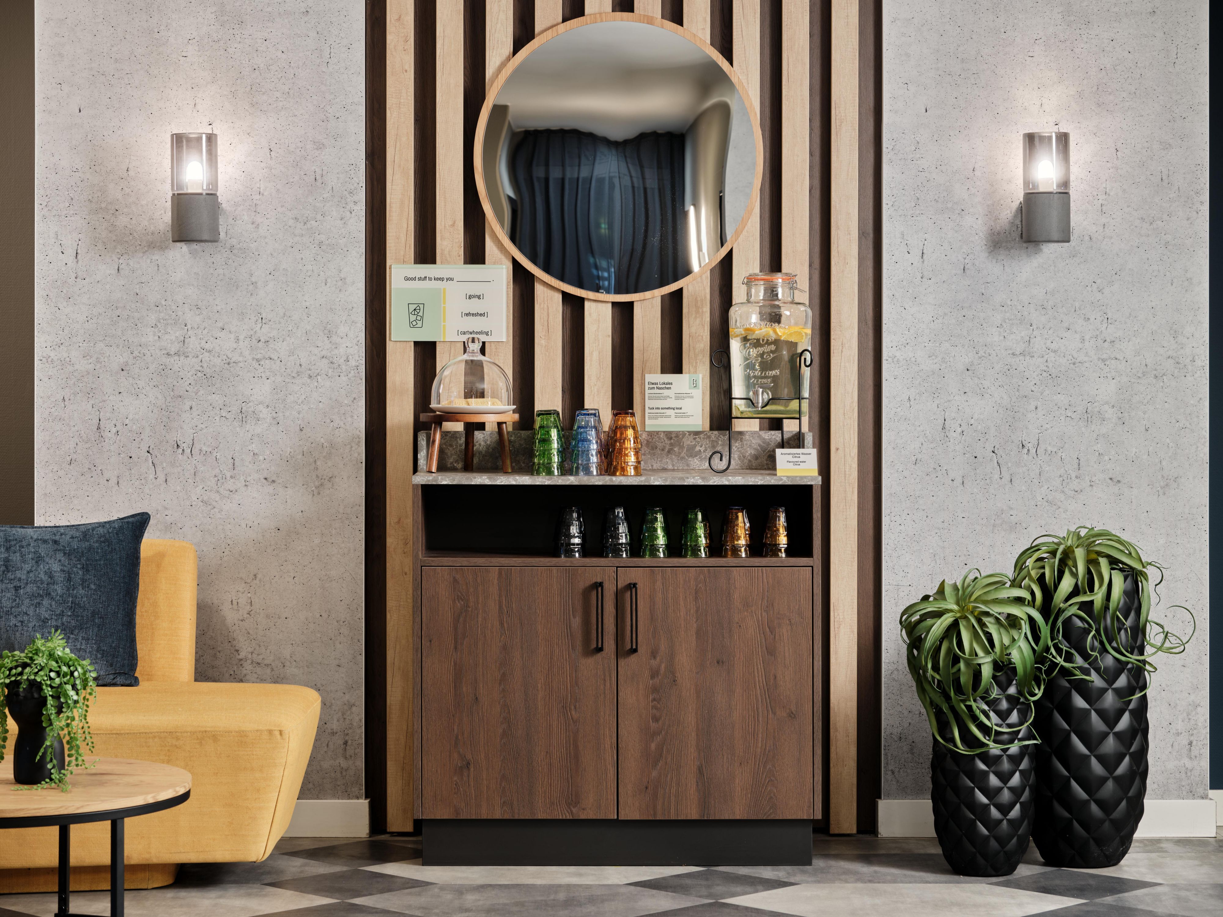 Garner Hotel Refreshing Station