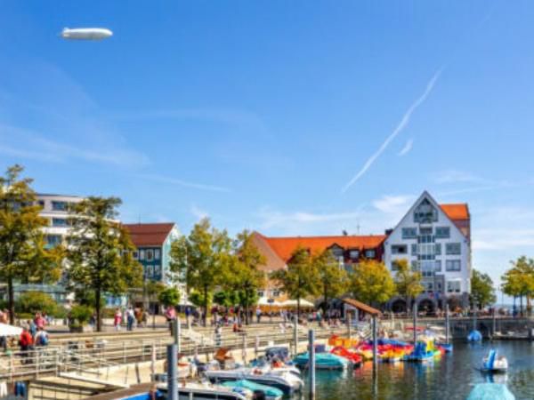 Just 30 meters from Lake Constance, our hotel offers direct access to the scenic waterfront. Enjoy relaxing walks along the promenade, stunning lake views, and a perfect starting point for exploring Friedrichshafen’s cultural and natural attractions.