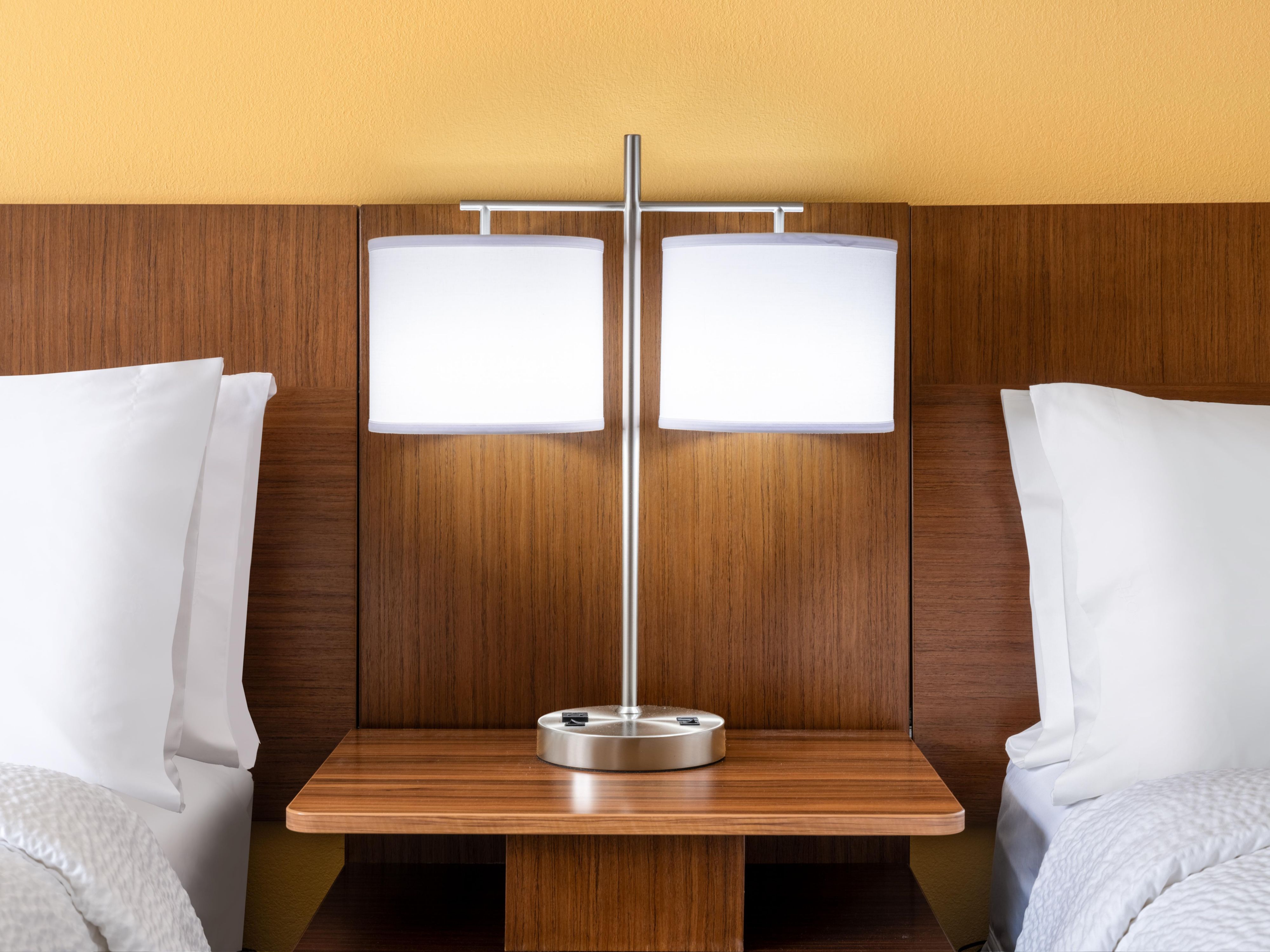 For extra space to stretch out, book our two queens guest room.