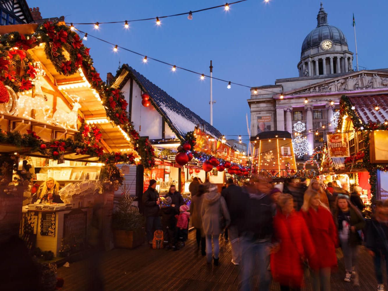 Nottingham Winter Wonderland returns 12th November 2025.
Come and stay with us and plan a visit to enjoy the Christmas Market, Ice Bar, great food and Live Entertainment.