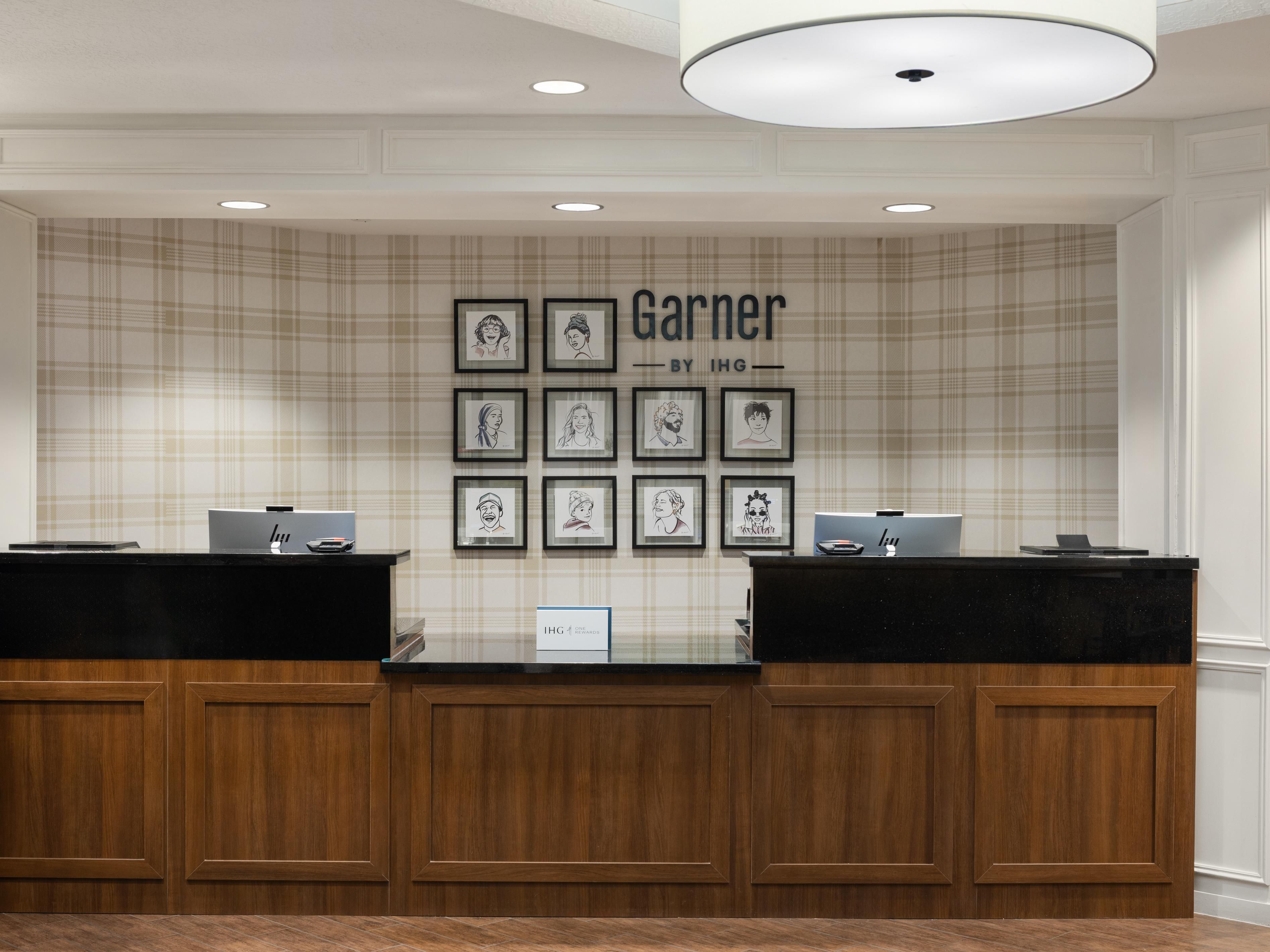 We can't wait to check you into our hotel.