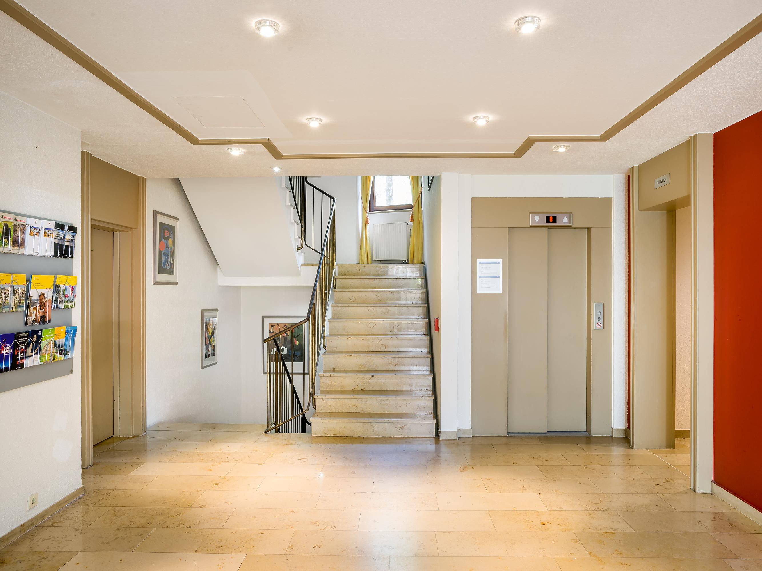 Stairs or lift? Access made easy at Garner Stuttgart
