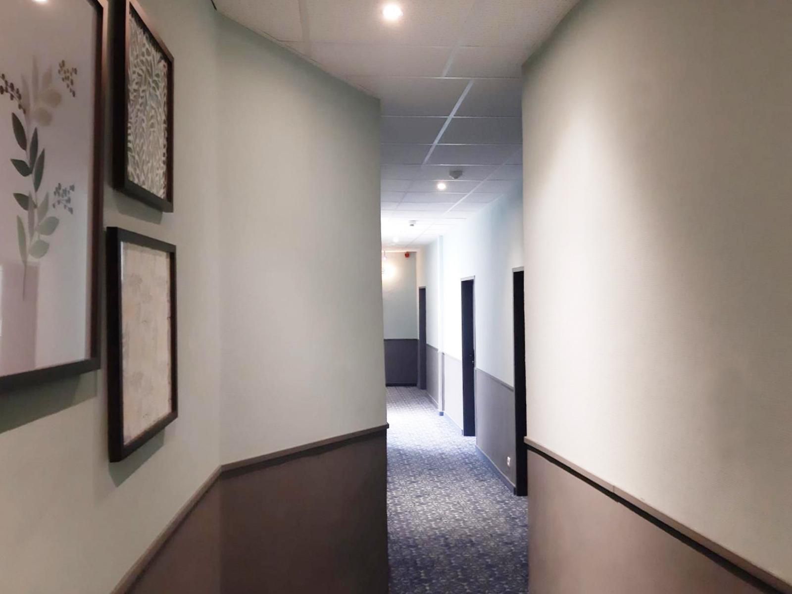 Modern hallways lead you to your comfortable room