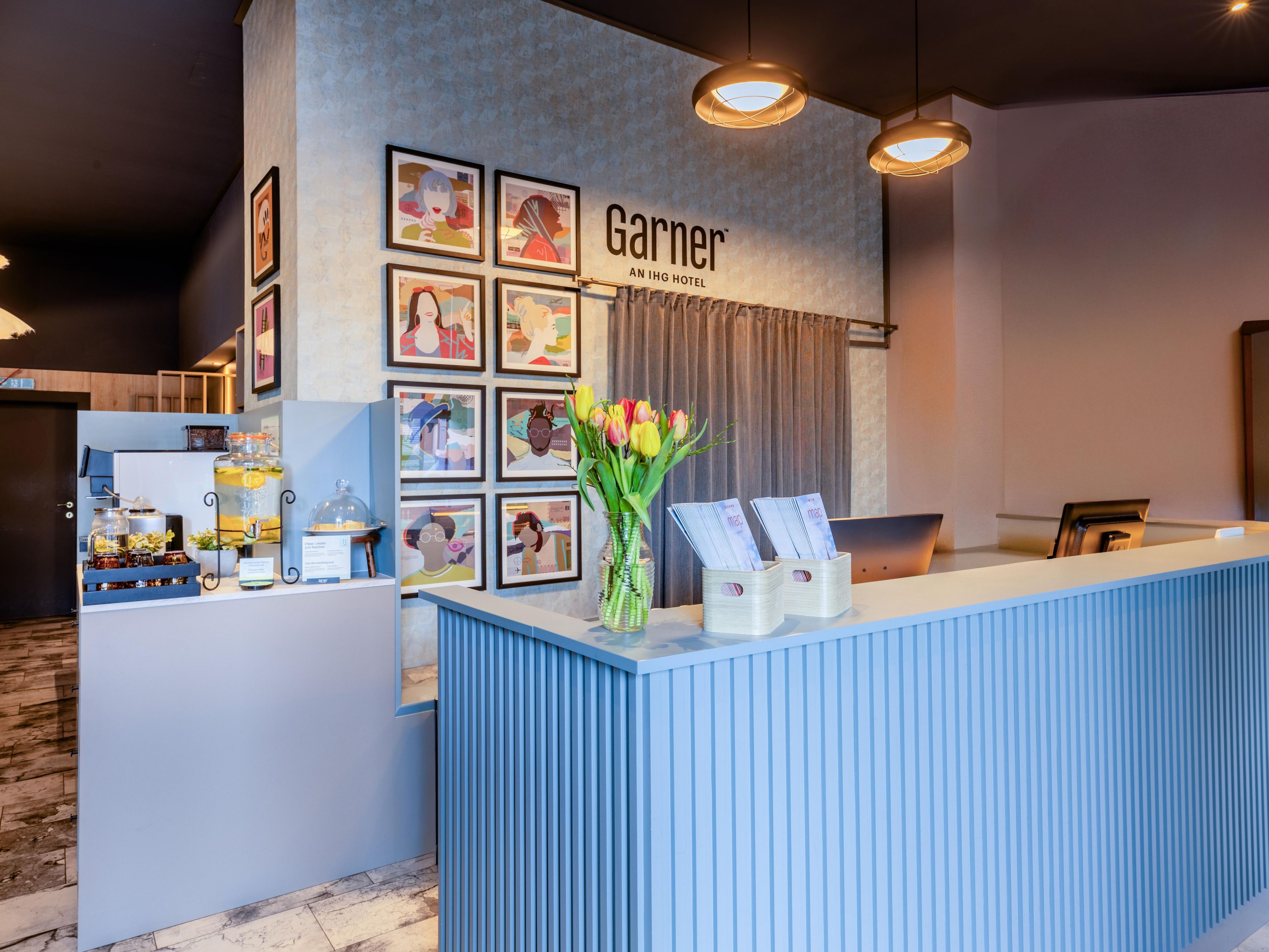 Our friendly reception team is happy to help anytime