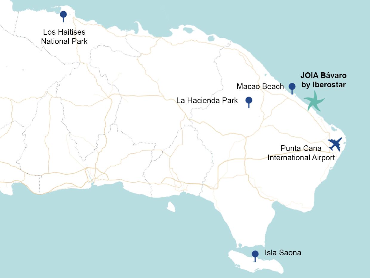Map of hotel location