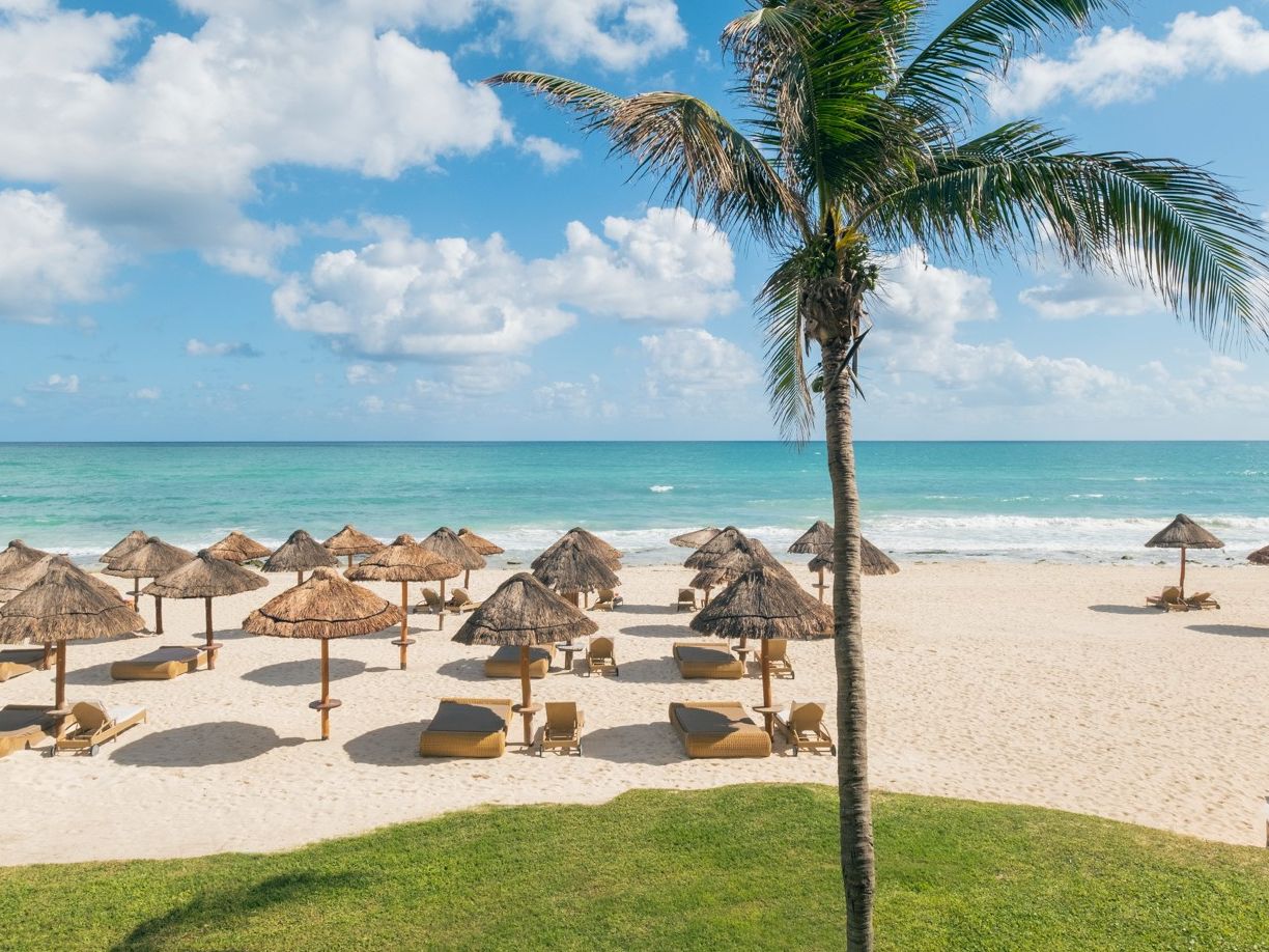 Beach meeting area