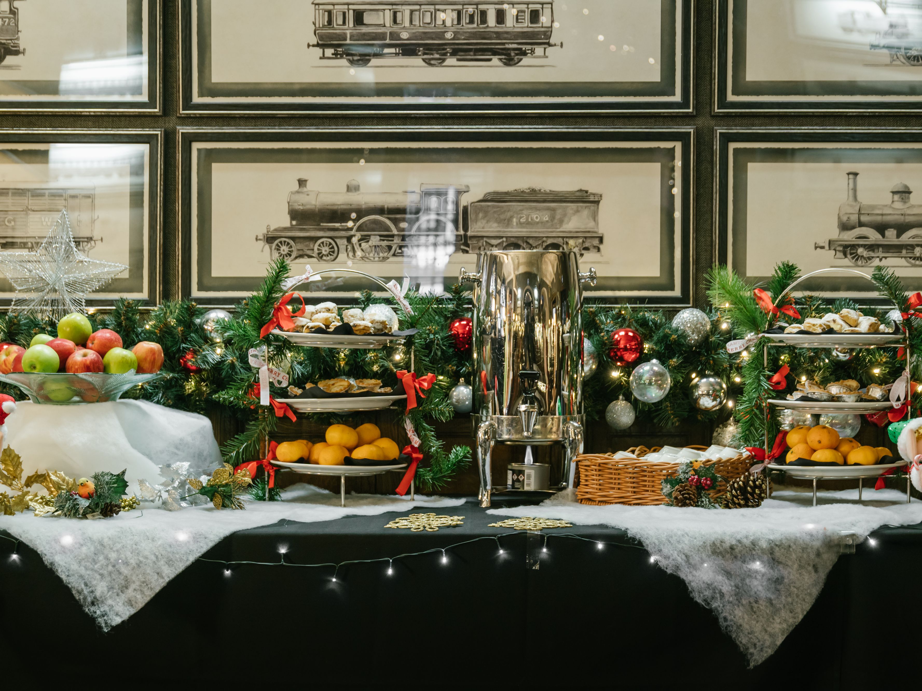 Christmas buffet