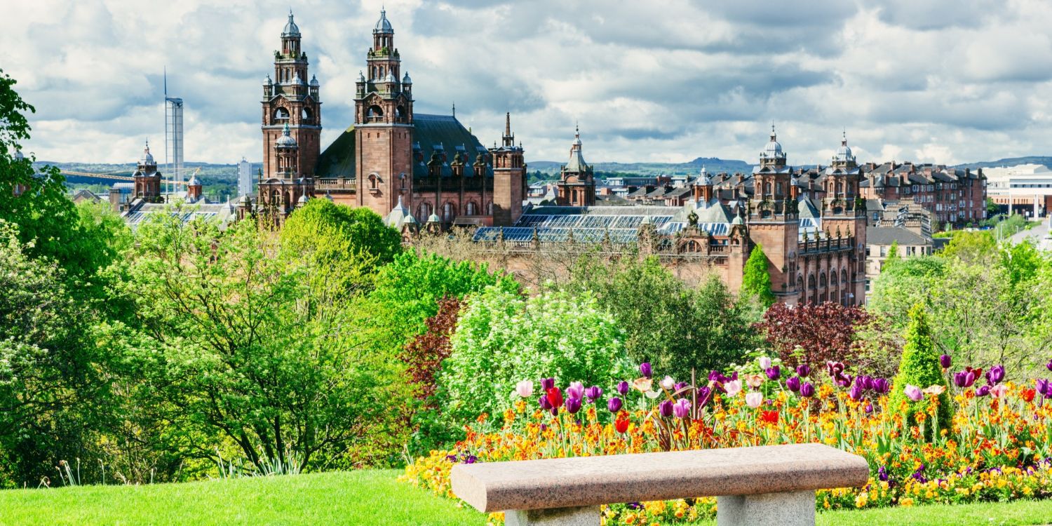 Kelvingrove garden viewpoint