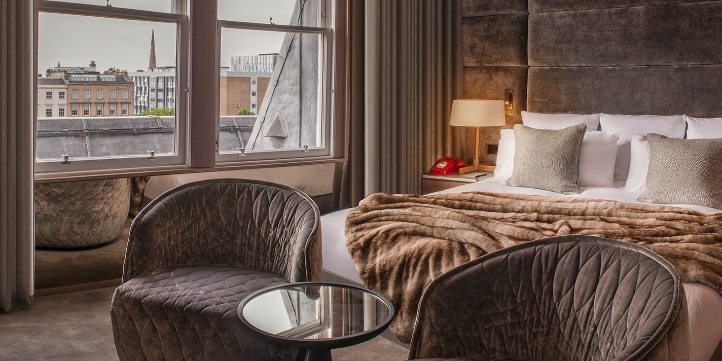 Hotel guest room