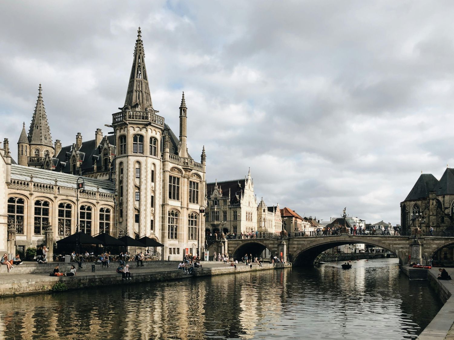 ghent centre and river