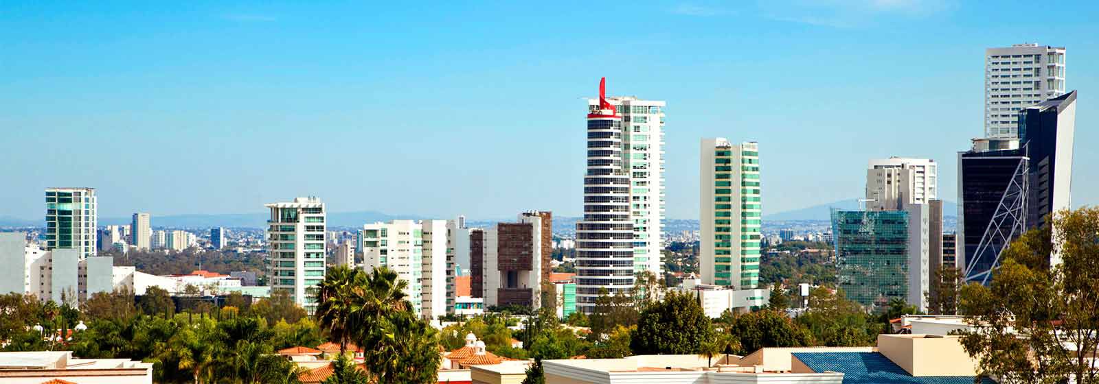 View of Guadalajara skyline