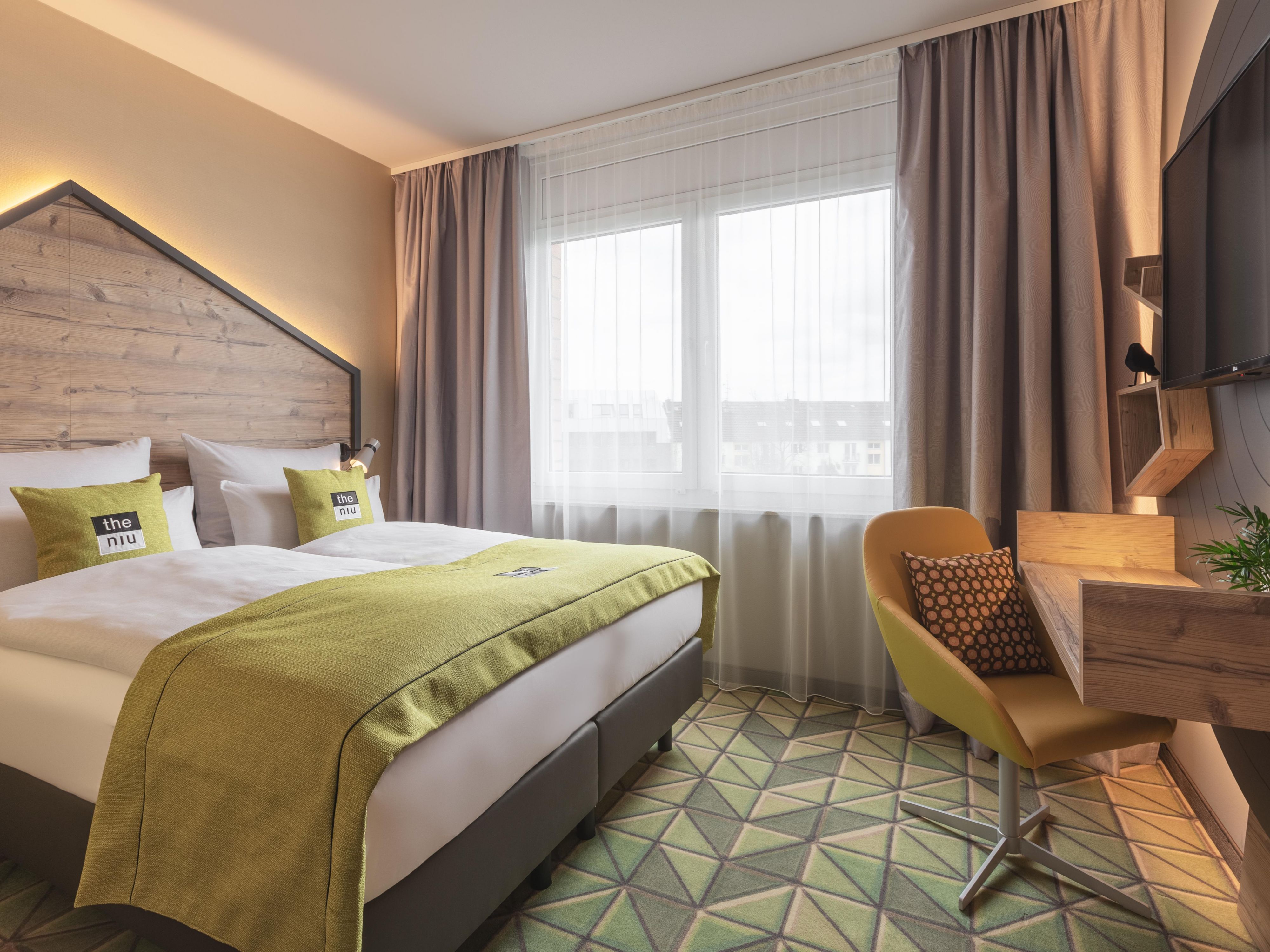 Comfortable and modern rooms for an unforgettable break