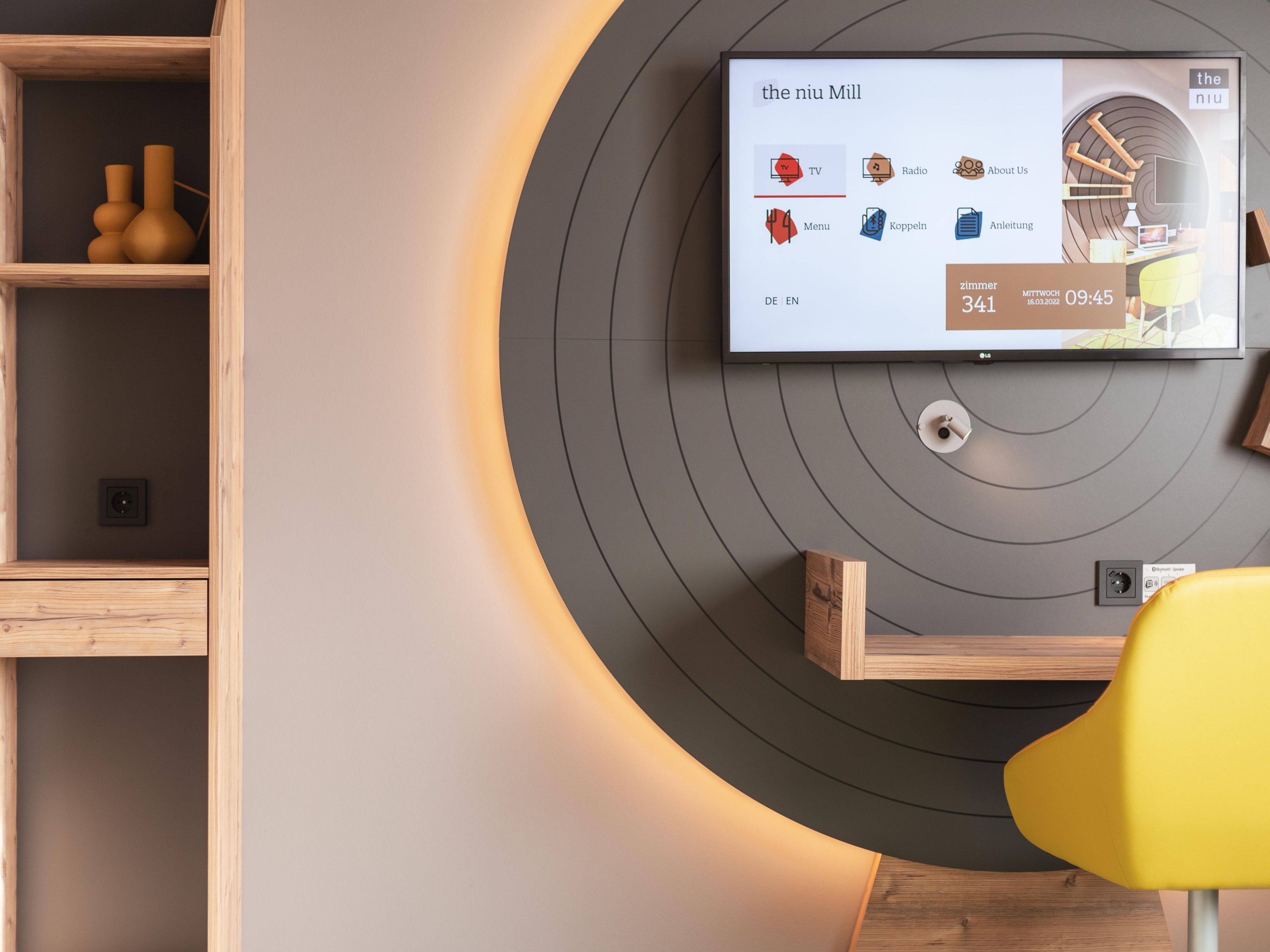 Wake up to what inspires you—whether it’s your go-to playlist, the latest news, or your favourite radio station. With Bluetooth connectivity and top-quality sound, your room sets the tone for a positive, energised start to the day—just the way you like it.