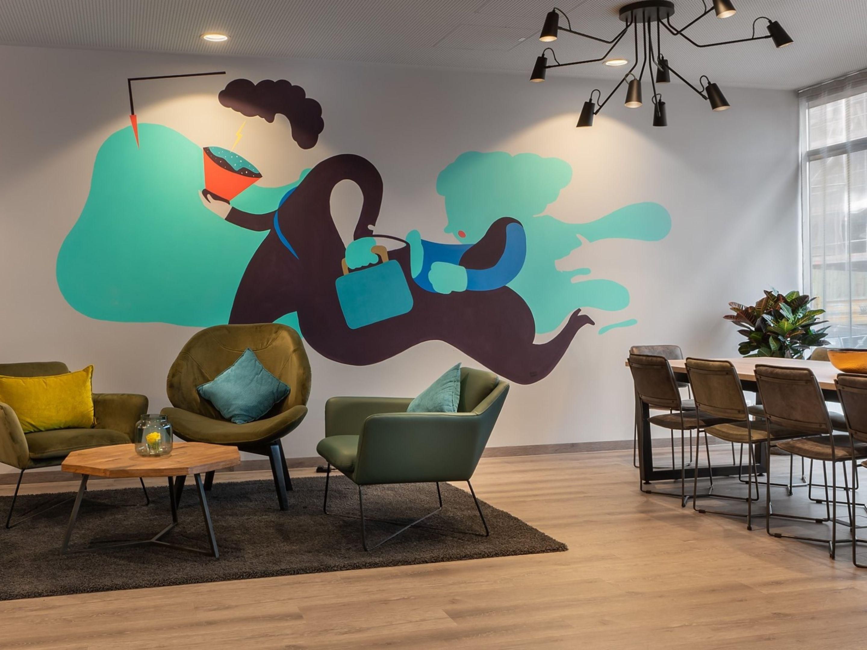The Living Lobby is warm, bright, and exceptionally inviting—perfect for relaxing or getting some work done. You'll find plenty of power sockets, USB ports, and, of course, free WiFi. Whether you're looking to unwind, have a casual chat with others, or network, this space is designed to make you feel right at home.