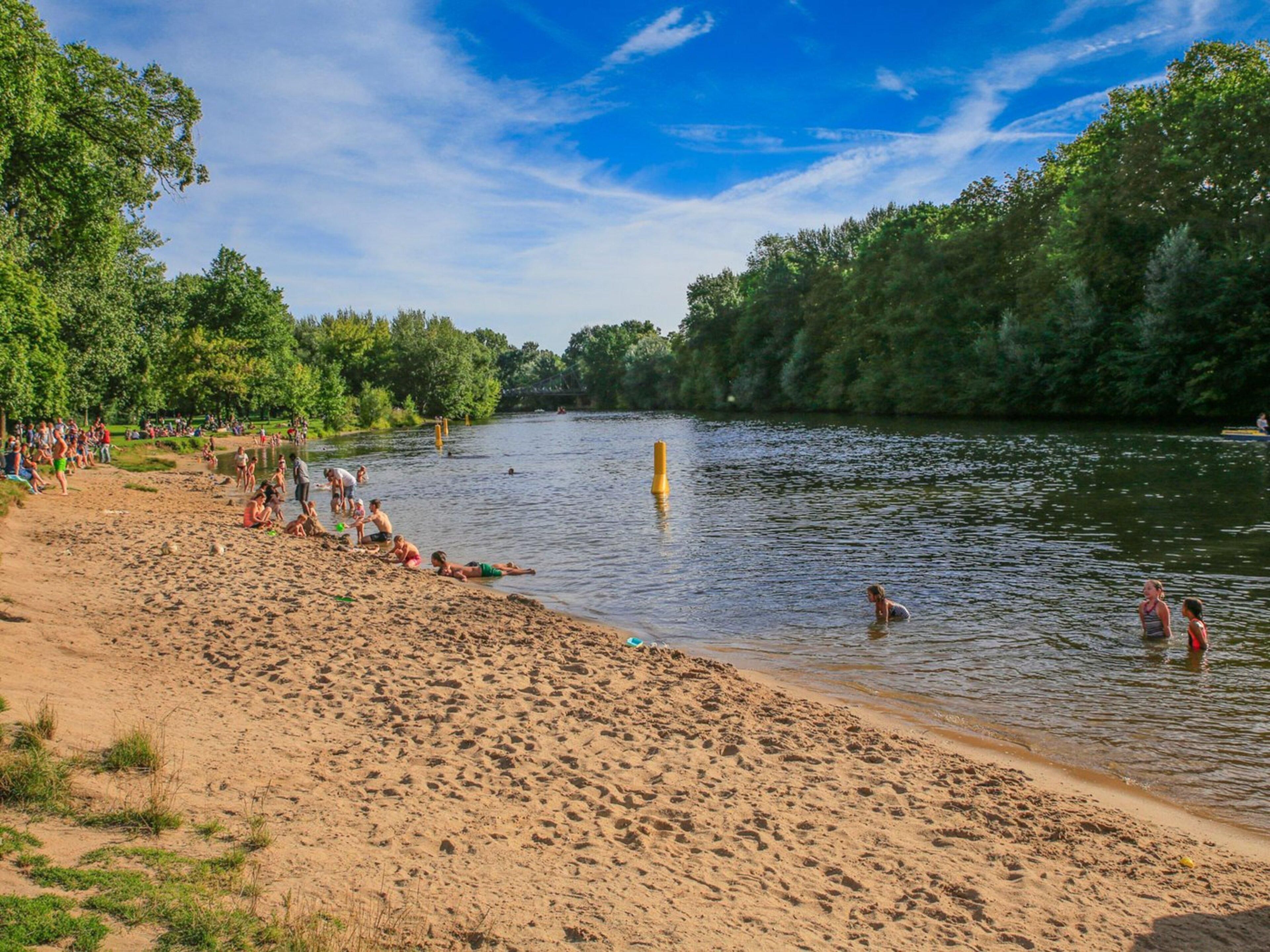 Just a short stroll from the hotel, Saalestrand at Ziegelwiese offers the perfect summer escape. Sunbathe on the sandy banks, cool off in the river, or picnic under shady trees. A local favorite for unwinding and soaking up the sun.