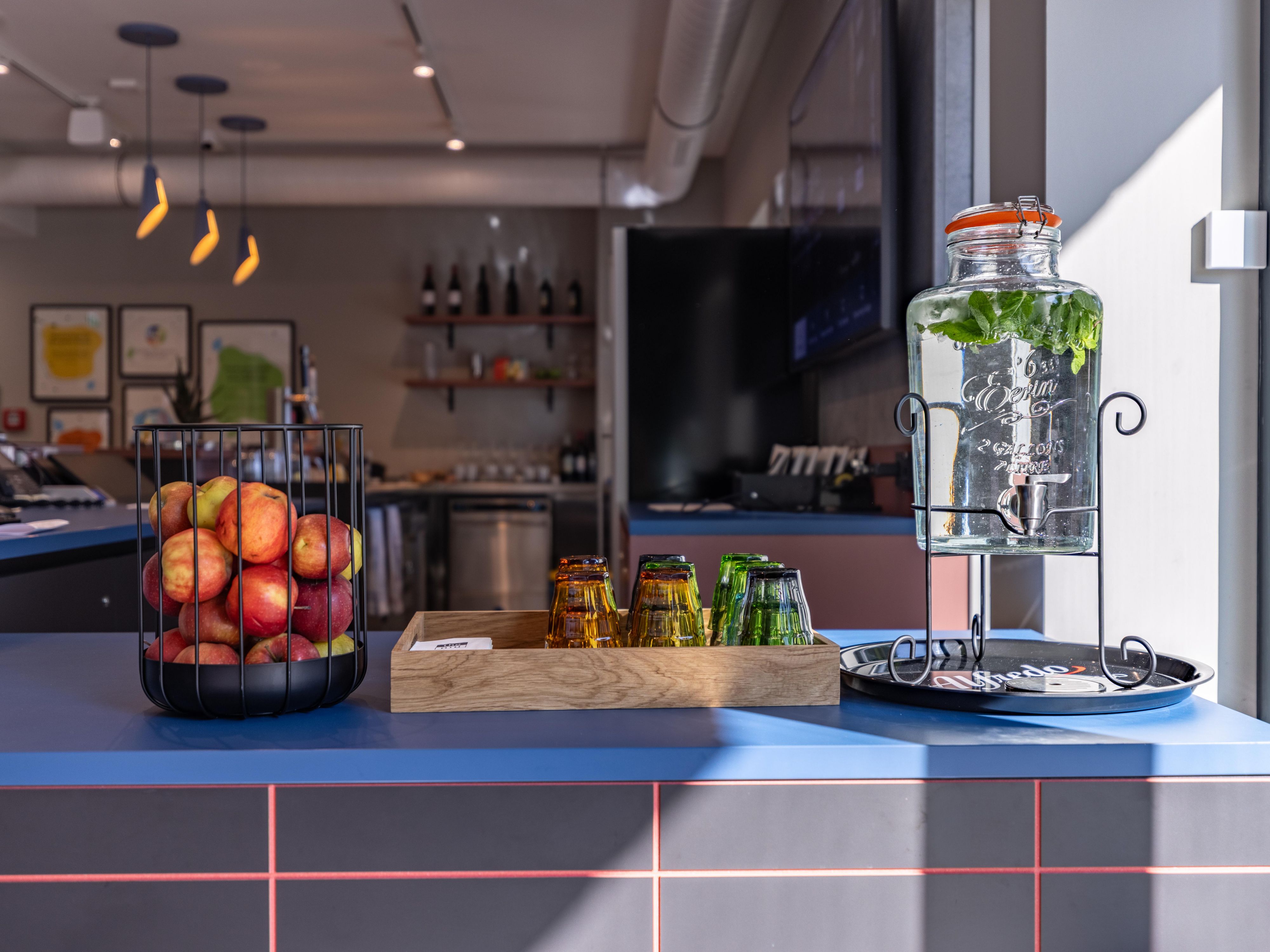 Treat yourself to a little welcome refreshment