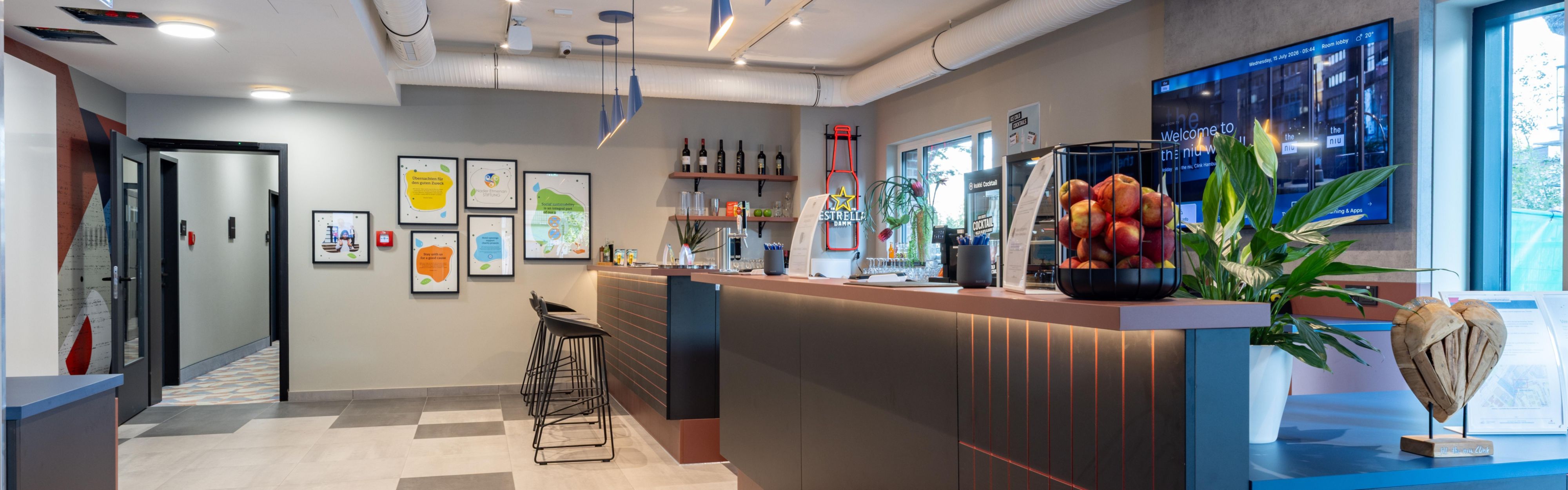 Holiday Inn – the niu, Clink, Hamburg Barmbek Lobby