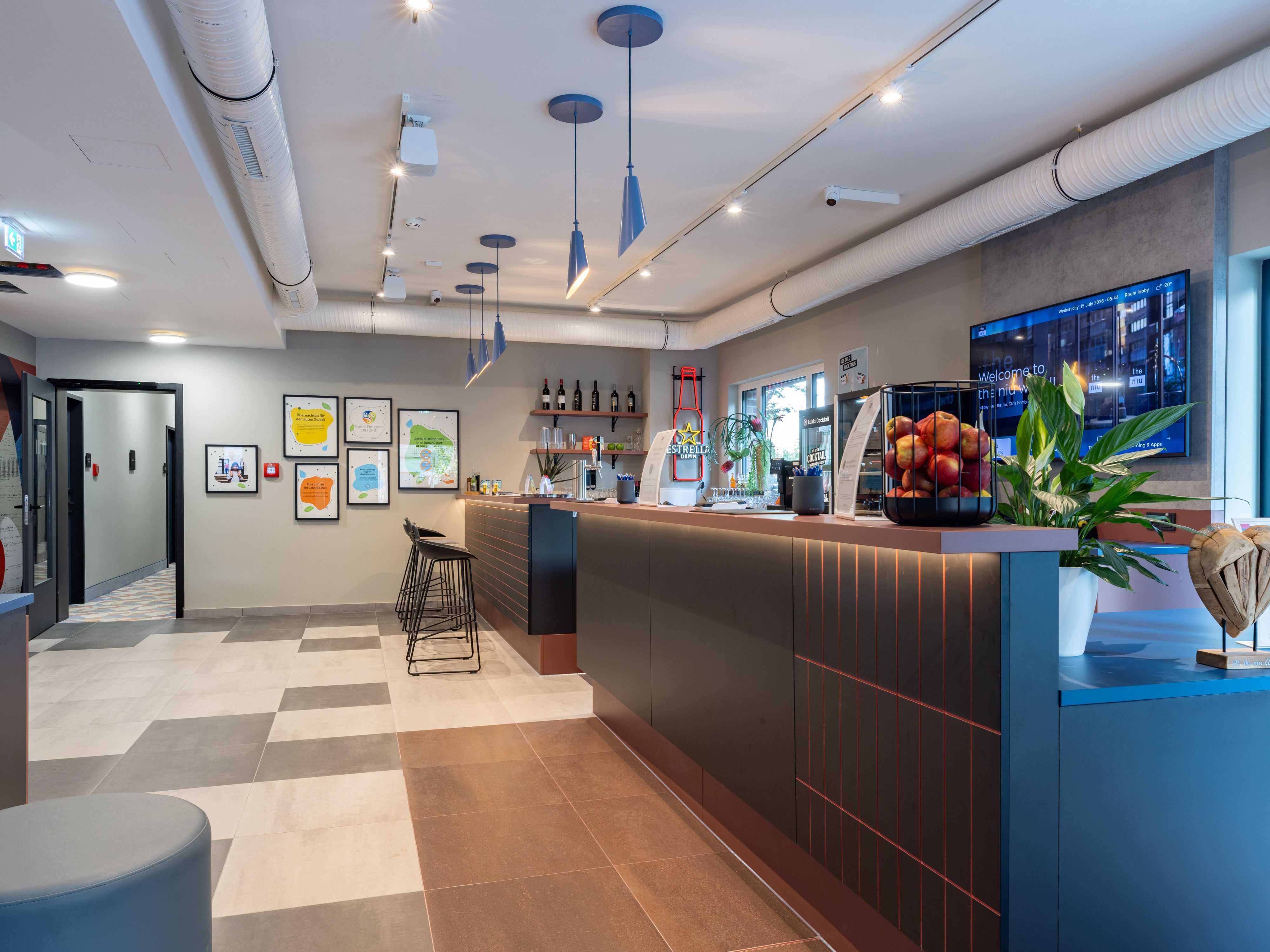 Holiday Inn – the niu, Clink, Hamburg Barmbek Lobby