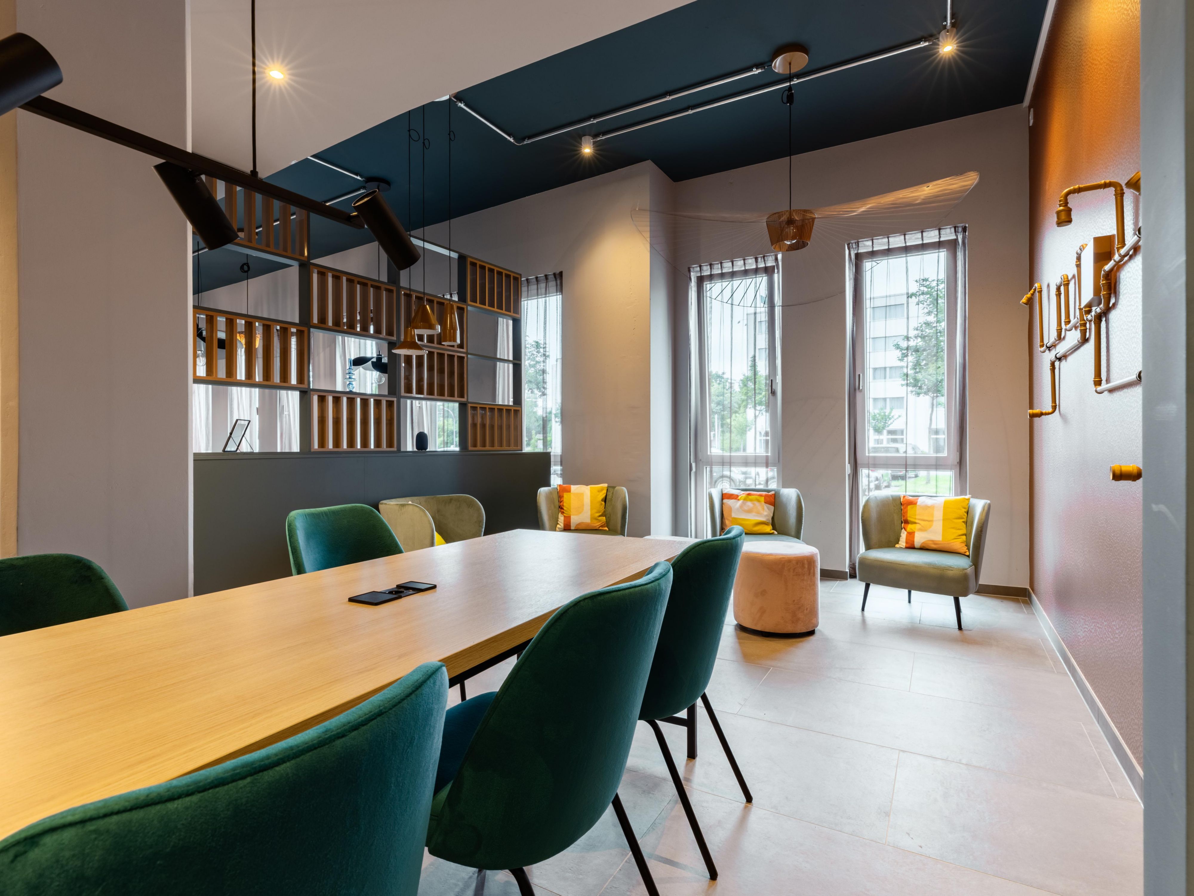 The Living Lobby is cosy, bright and super inviting - perfect for simply switching off or using it as a co-working space. There are plenty of power sockets and USB ports and, high speed free Wi-Fi. Whether you want to retreat, or do some networking – with table football and board games available, there's always something fun to do!