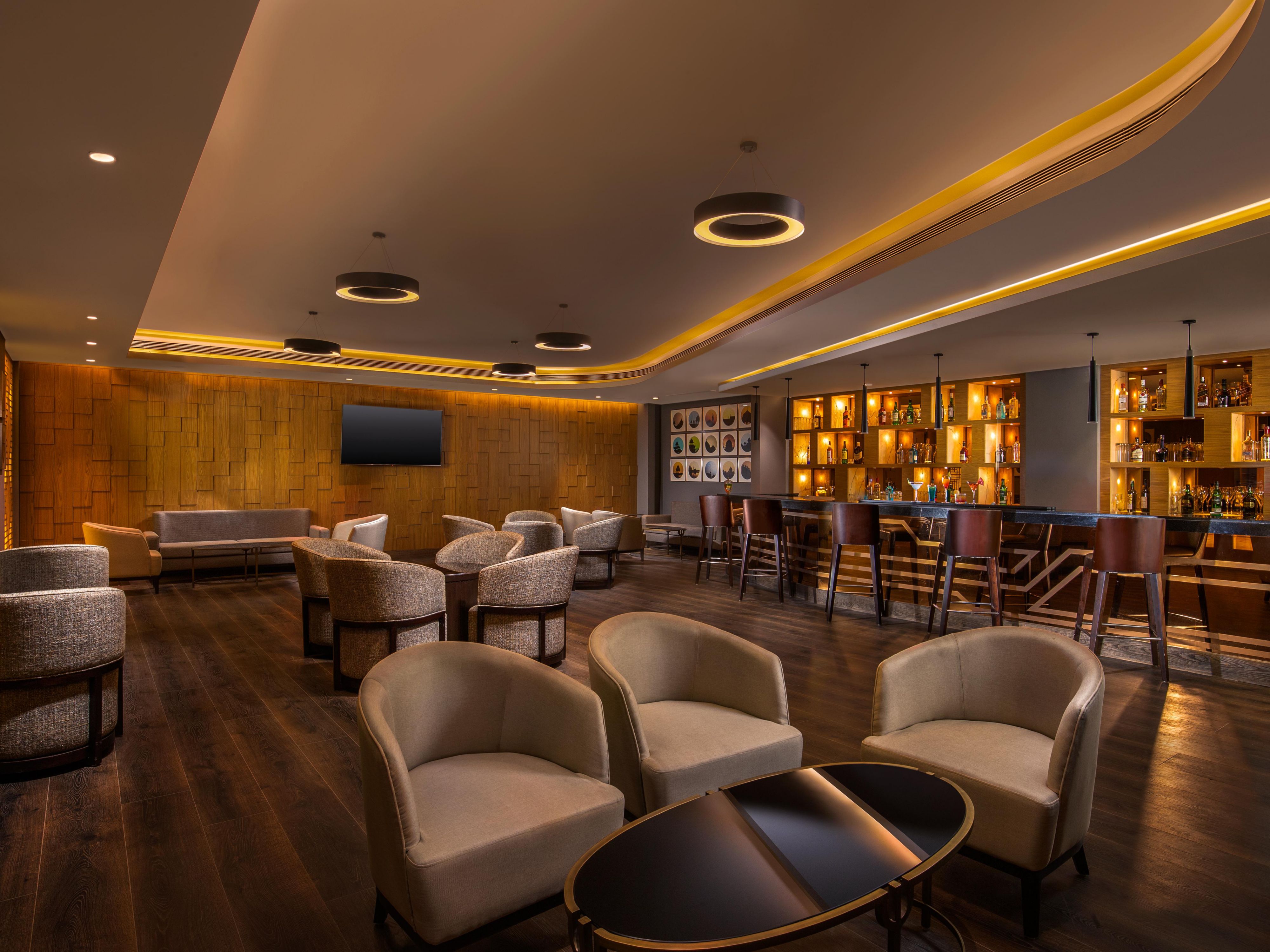 Why limit happiness for an hour? Now enjoy happy hours all day long at our newly opened Lobby Bar. terms and conditions apply