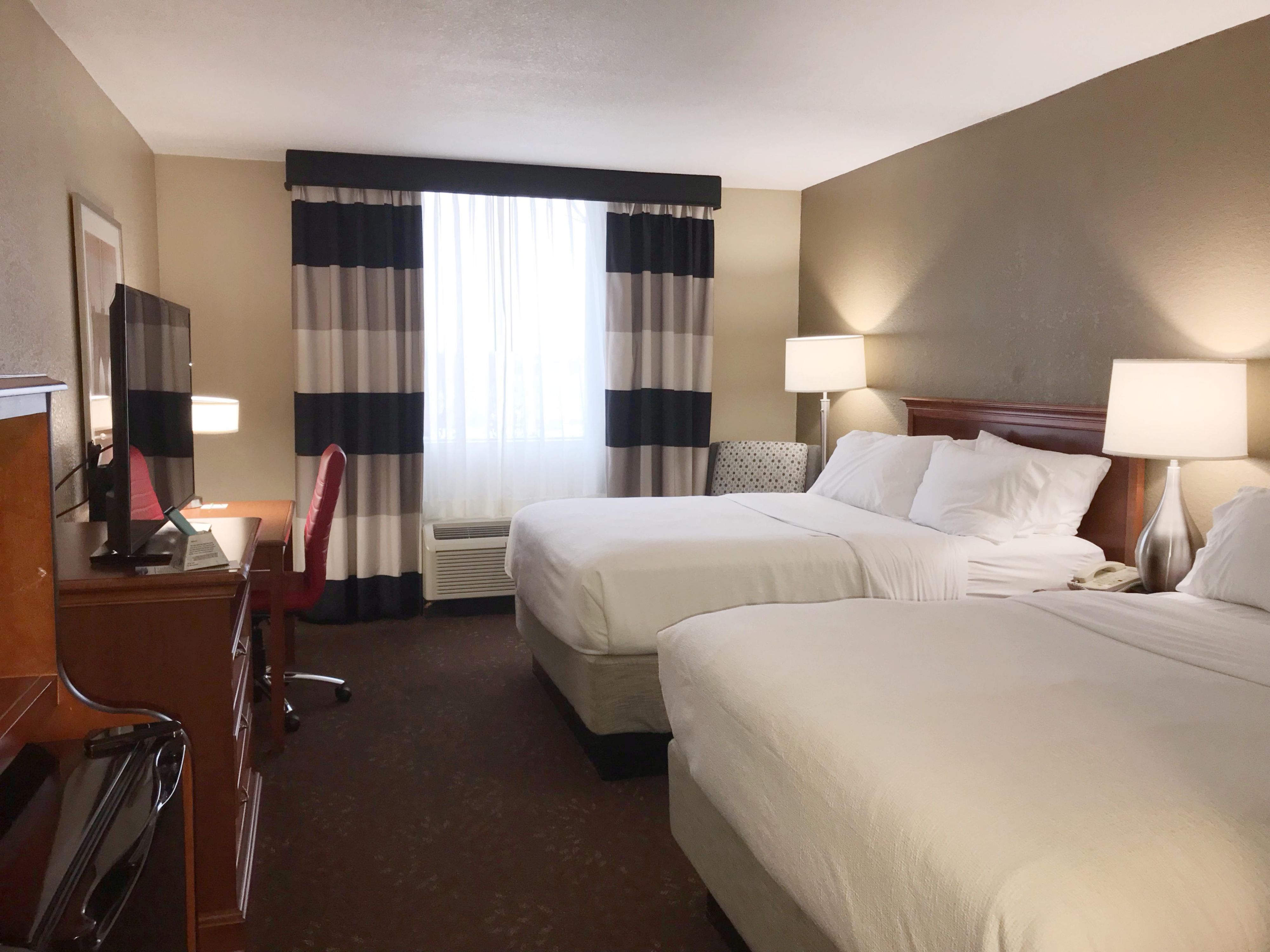 Quartos no Holiday Inn