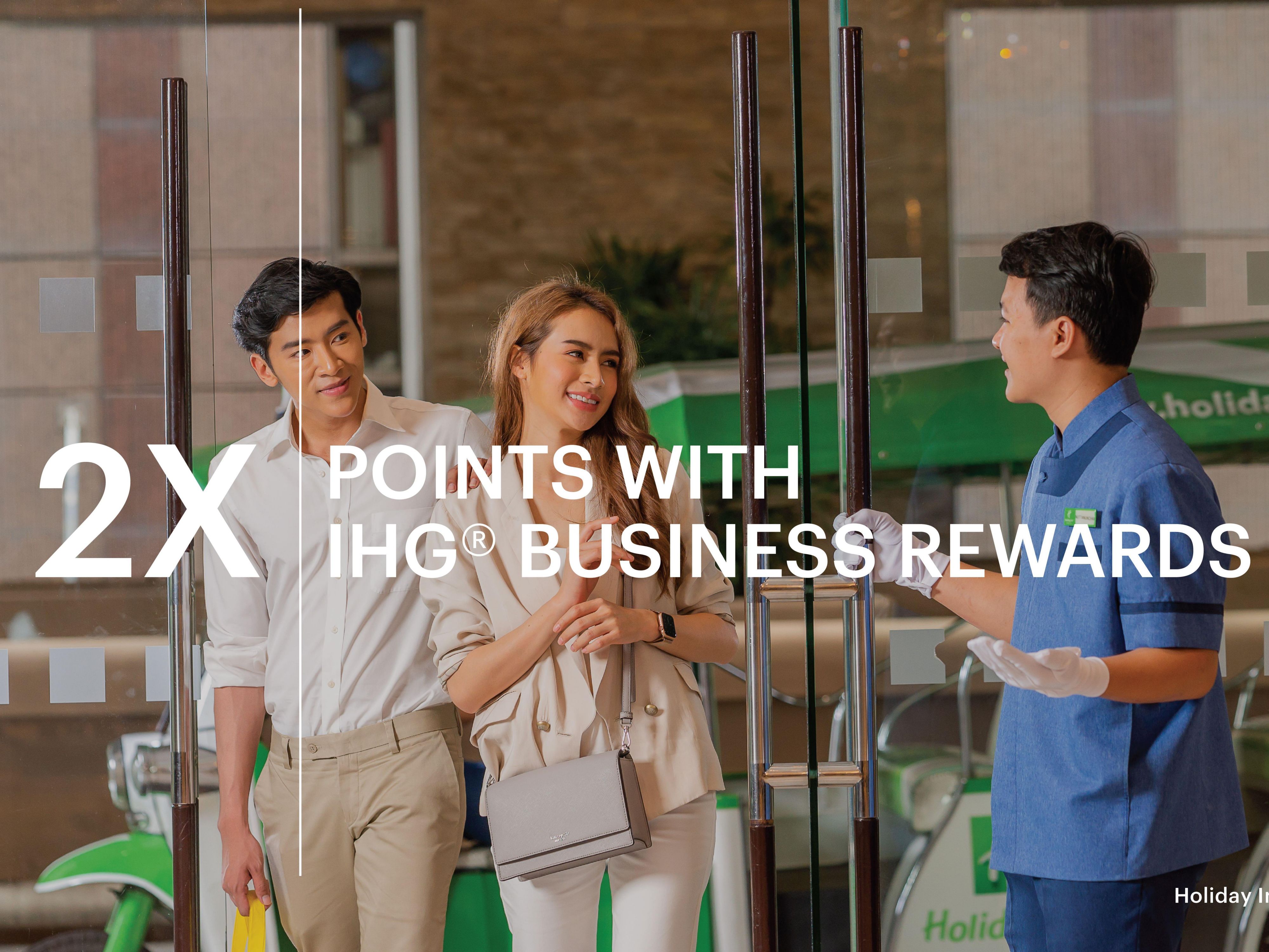 2X points with IHG Business Rewards