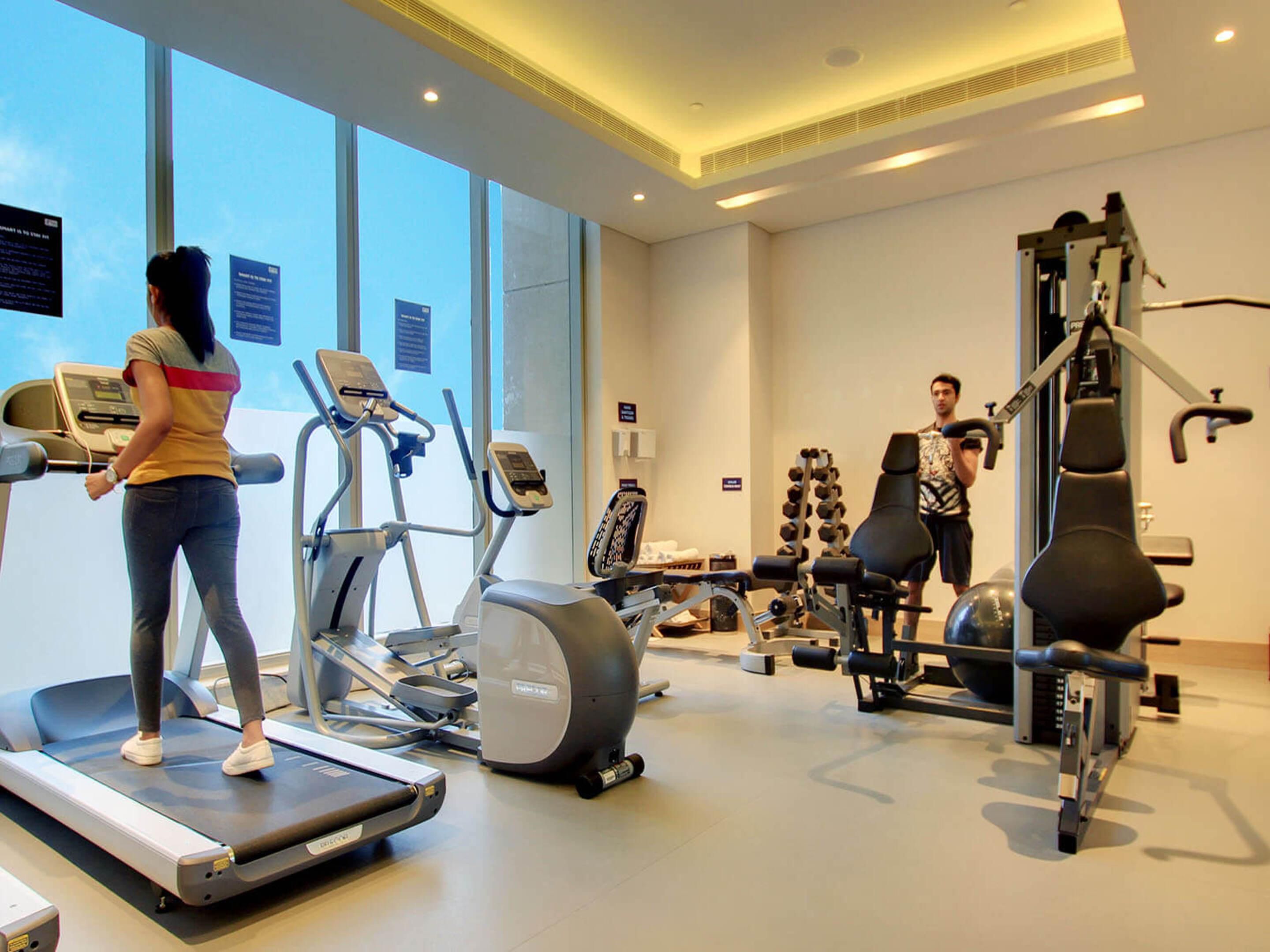 Stay fit and healthy while staying with us at Holiday Inn Bengaluru Racecourse.