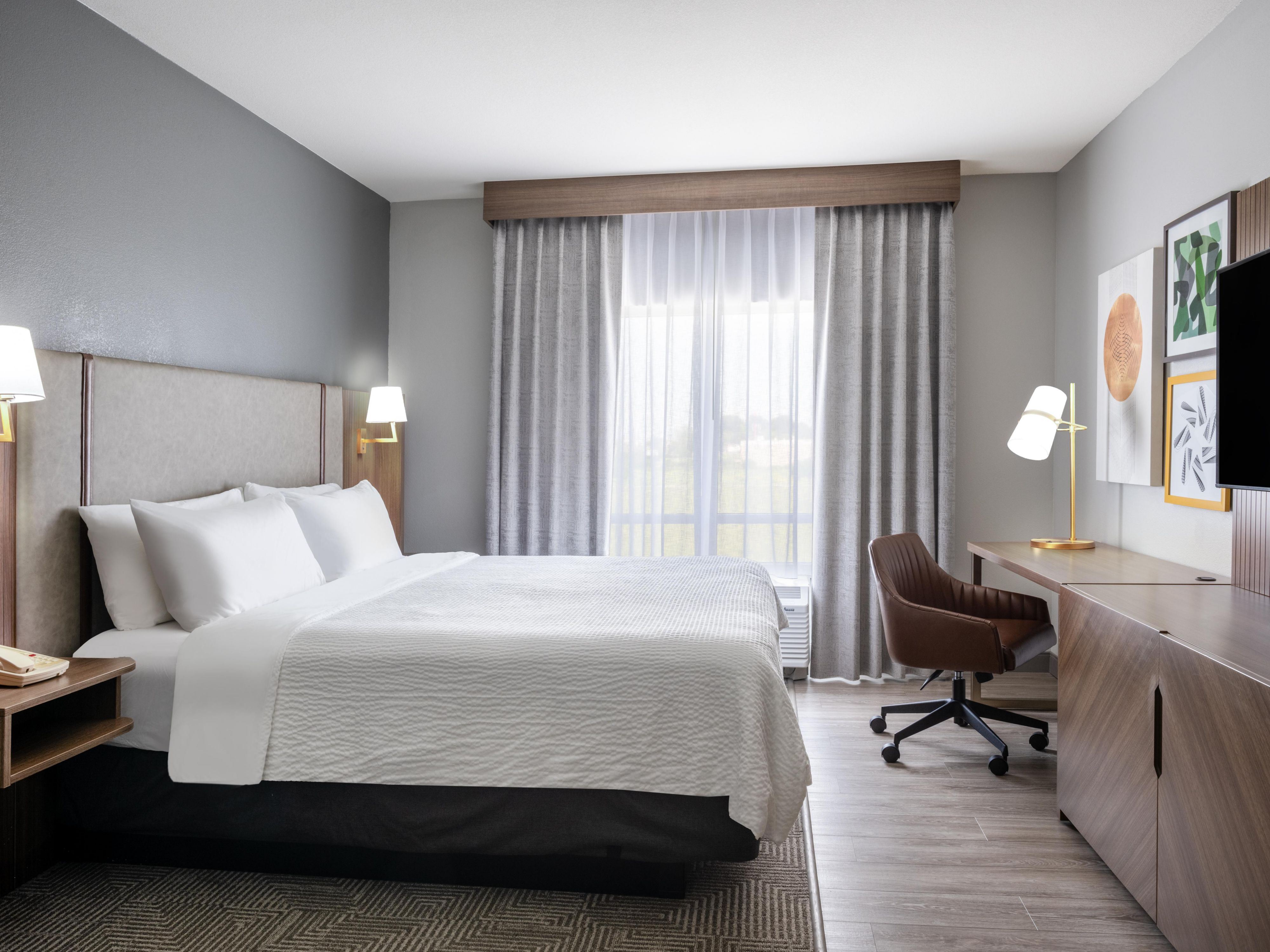 King Bed Guest Room