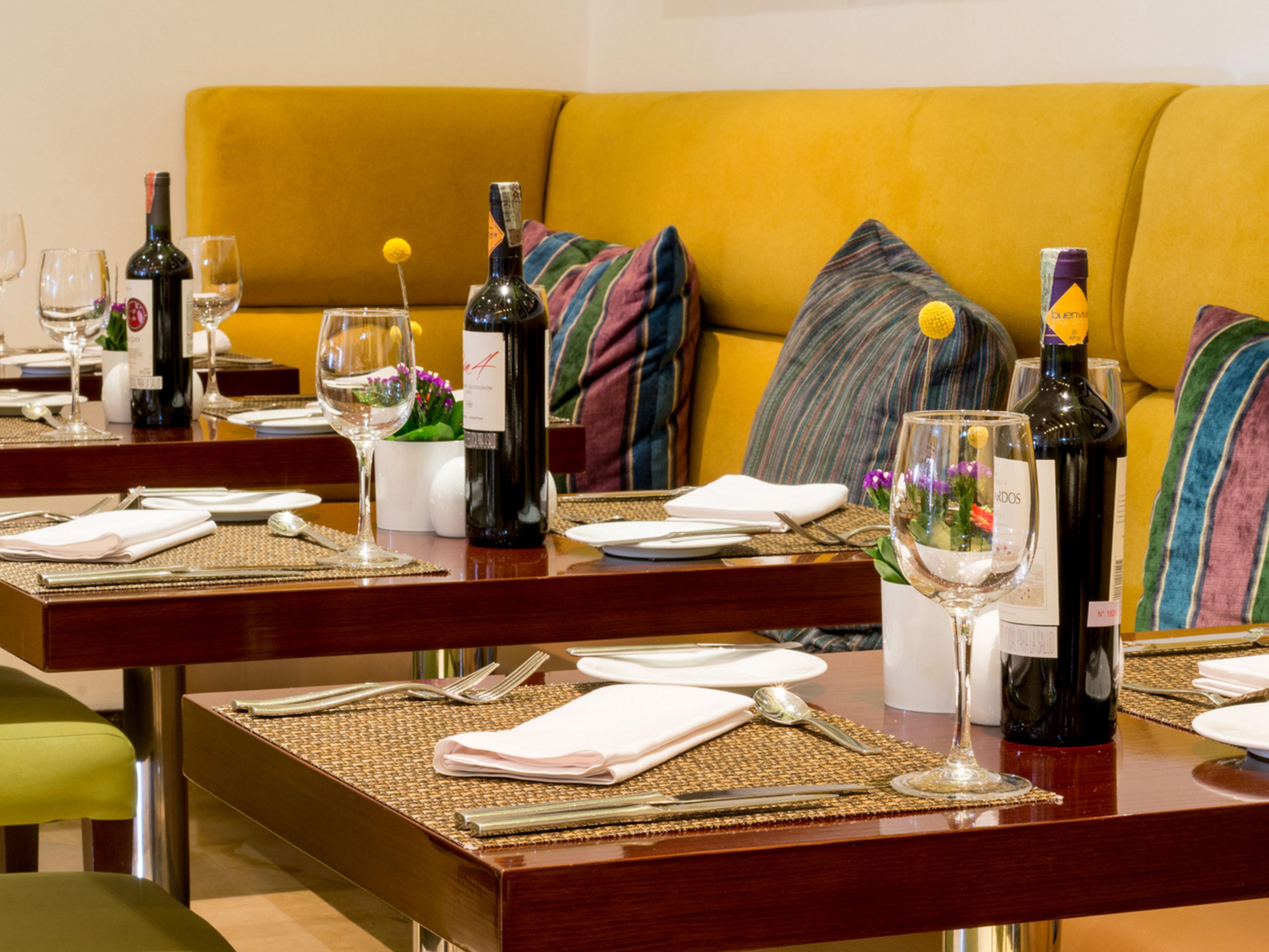 gastronomía del holidayinn hotel