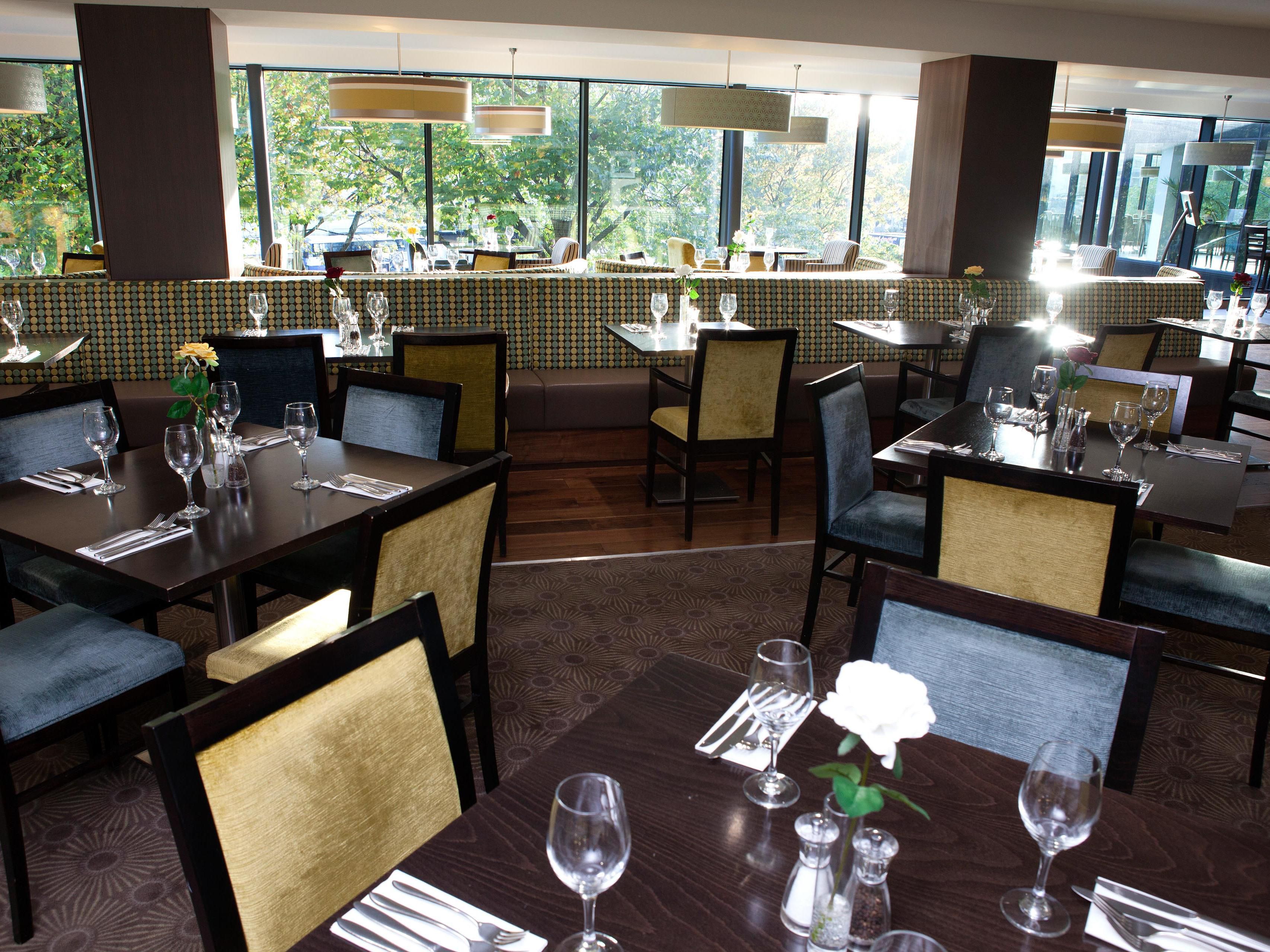 Enjoy dinner in the hotel as part of your package. We offer great rates that include dinner and breakfast. Call our reservations team to book your stay today.