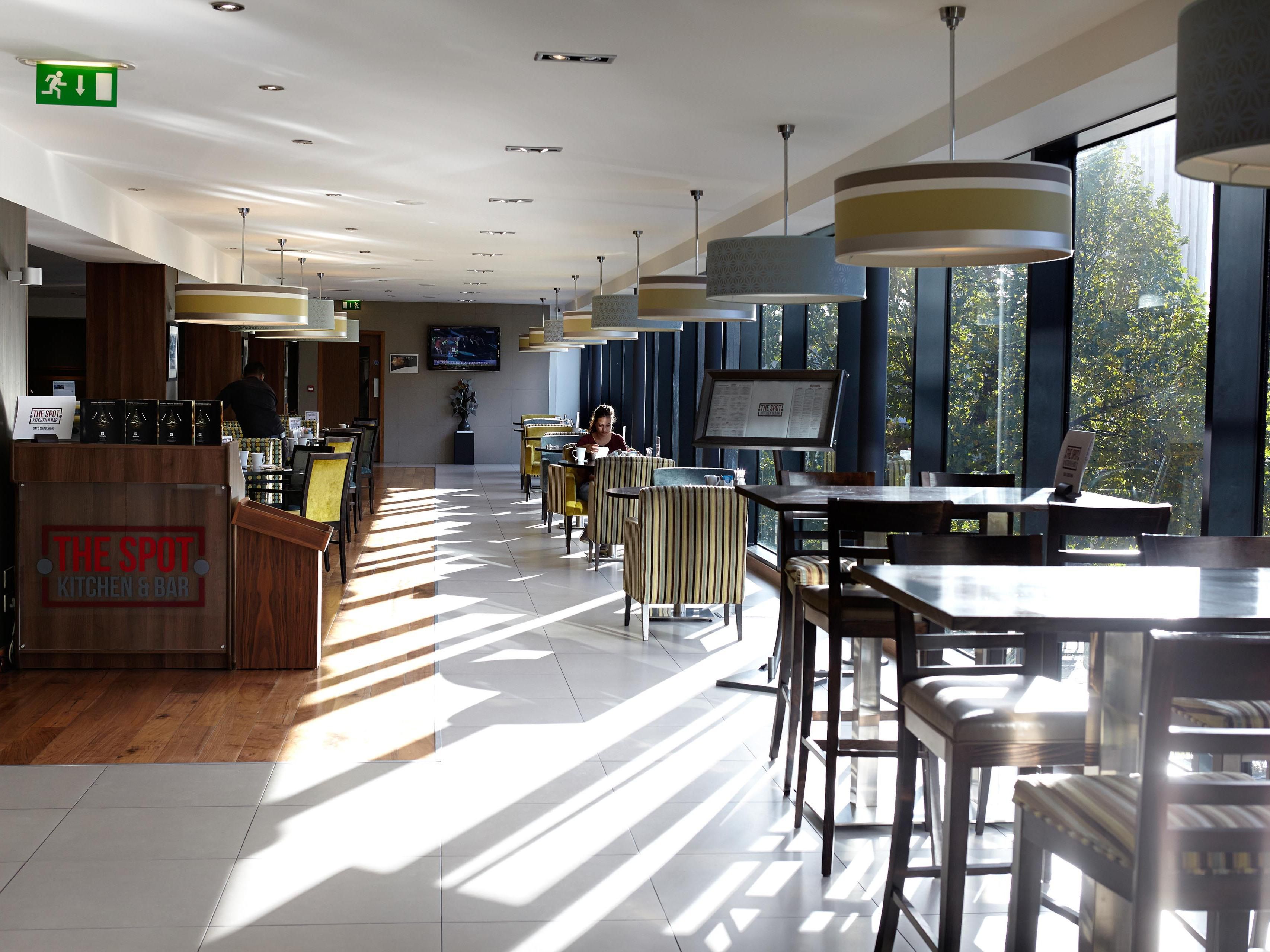 The Spot Kitchen and Bar is open for a takeaway service, offering our standard menus.

We are actively implementing and practicing all recommended COVID-19 control measures to keep both our guests and teams safe utilizing IHG Way of Clean.