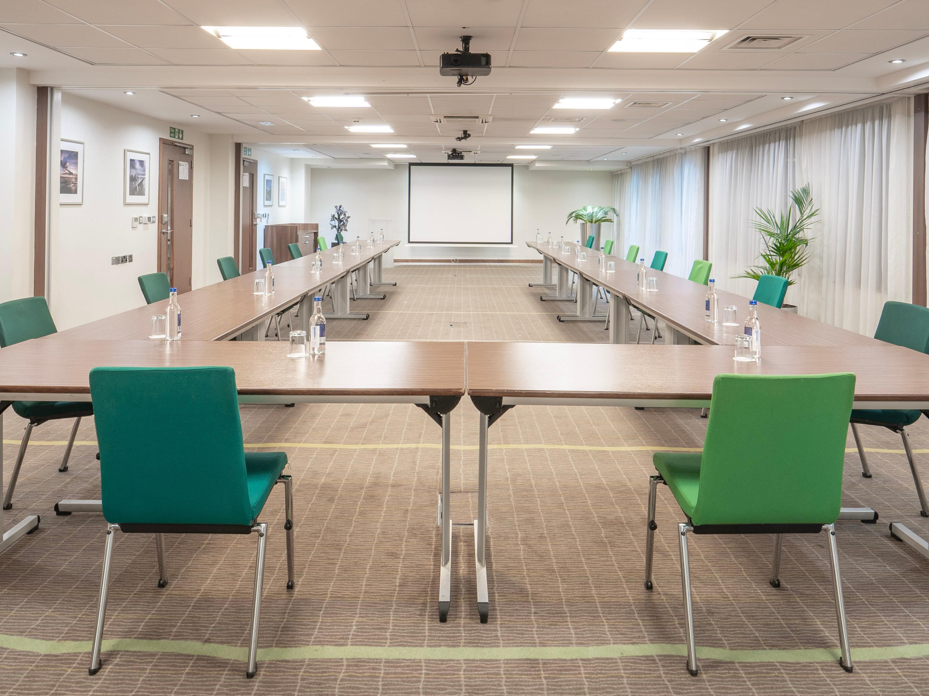 Holiday Inn Bristol City Centre offers 7 flexible naturally lit meeting and event rooms. All are fully accessible and come fully equipped with built-in AV.