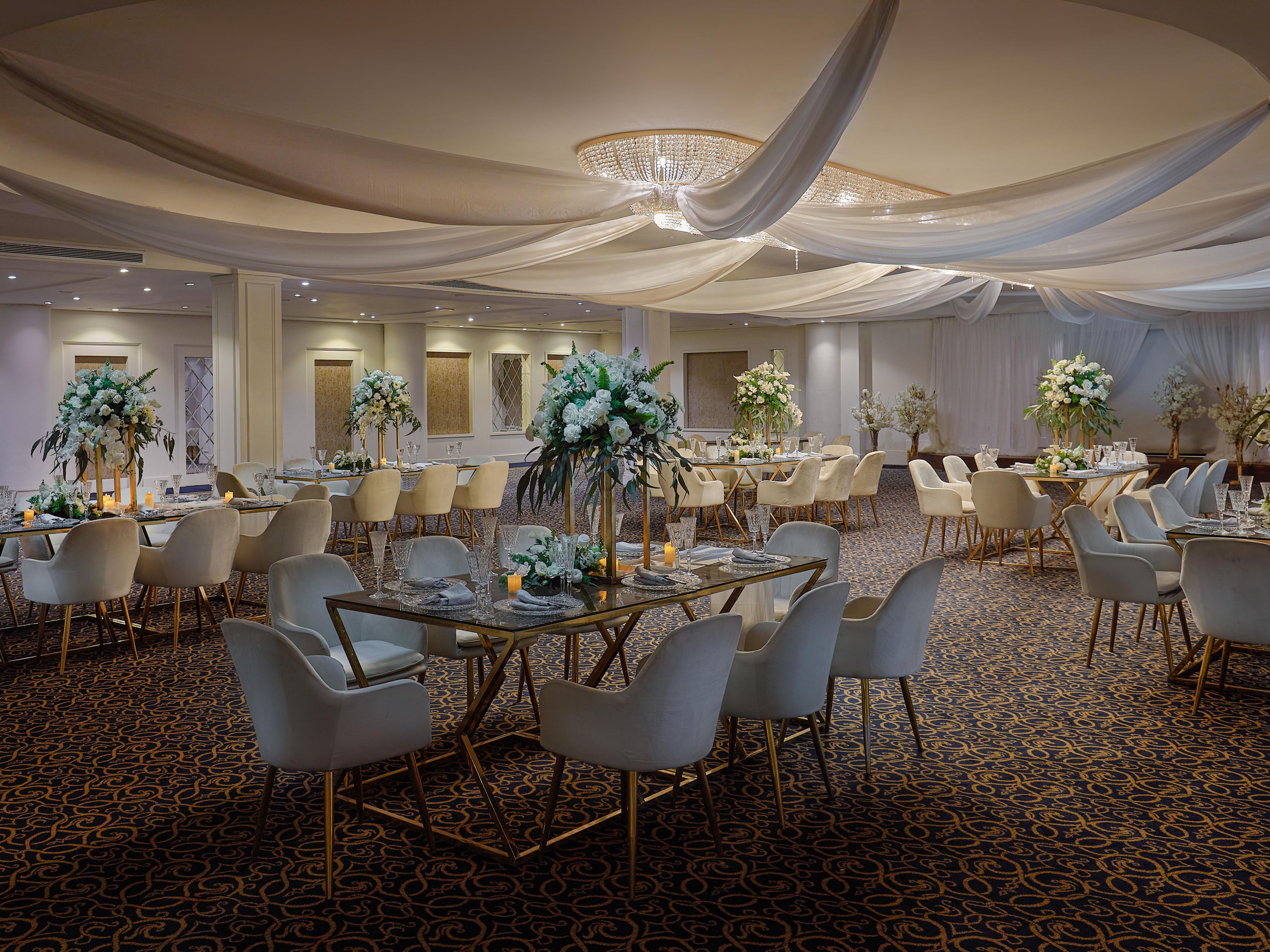 Plan your dream wedding at Holiday Inn Cairo Maadi and check out the special venue that caters all your needs. Our talented experts are delighted to take care of all the details with devotion to make your event as perfect as it should be.

For more details, kindly connect with the banquet team