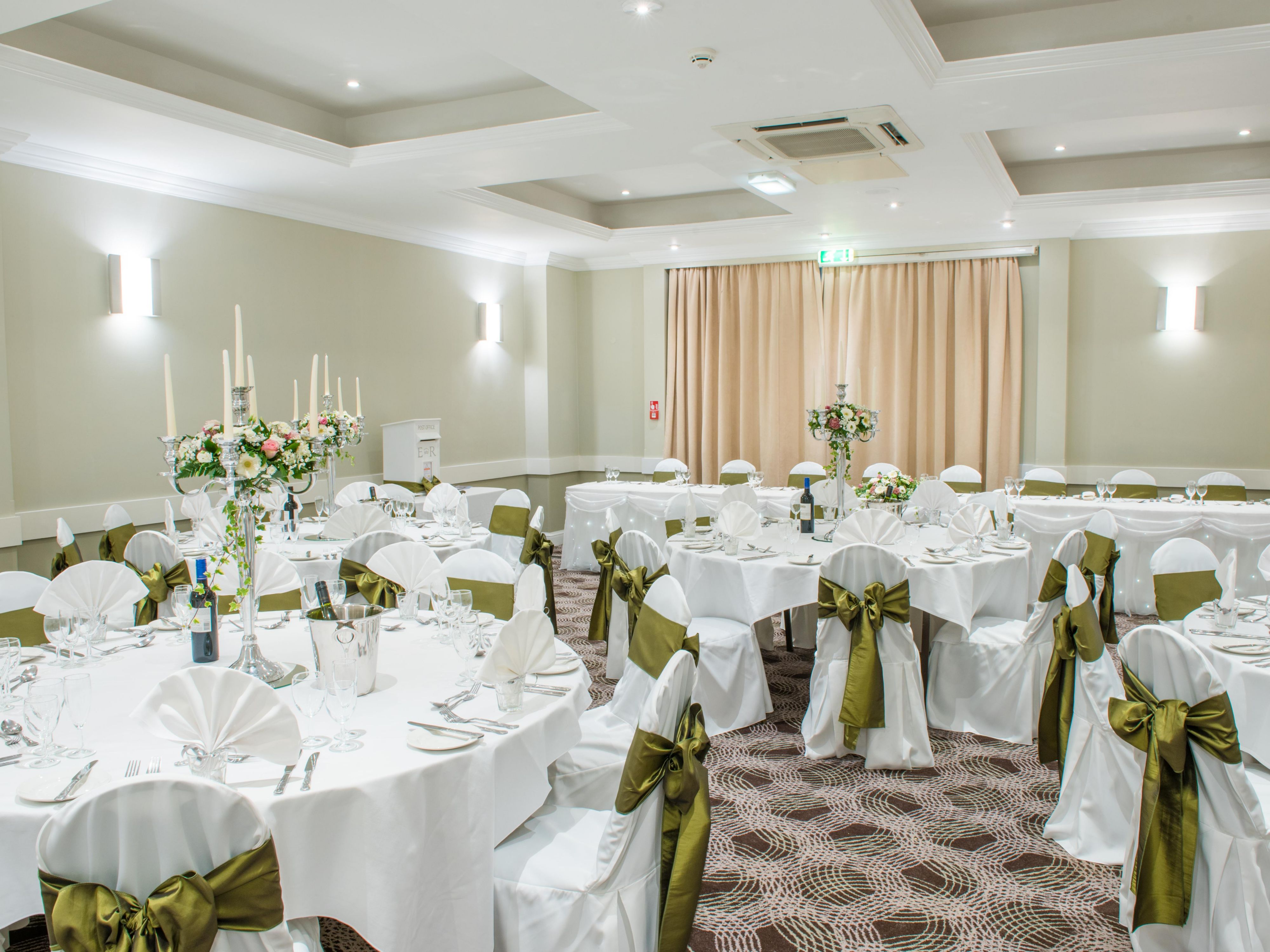 Holiday Inn Cardiff North we pride ourselves on being one of the area’s premier wedding venues. Licensed to care for every detail our impressive function suites have their own unique character and features. Allowing us to tailor your wedding exactly the way you have dreamed it will be.