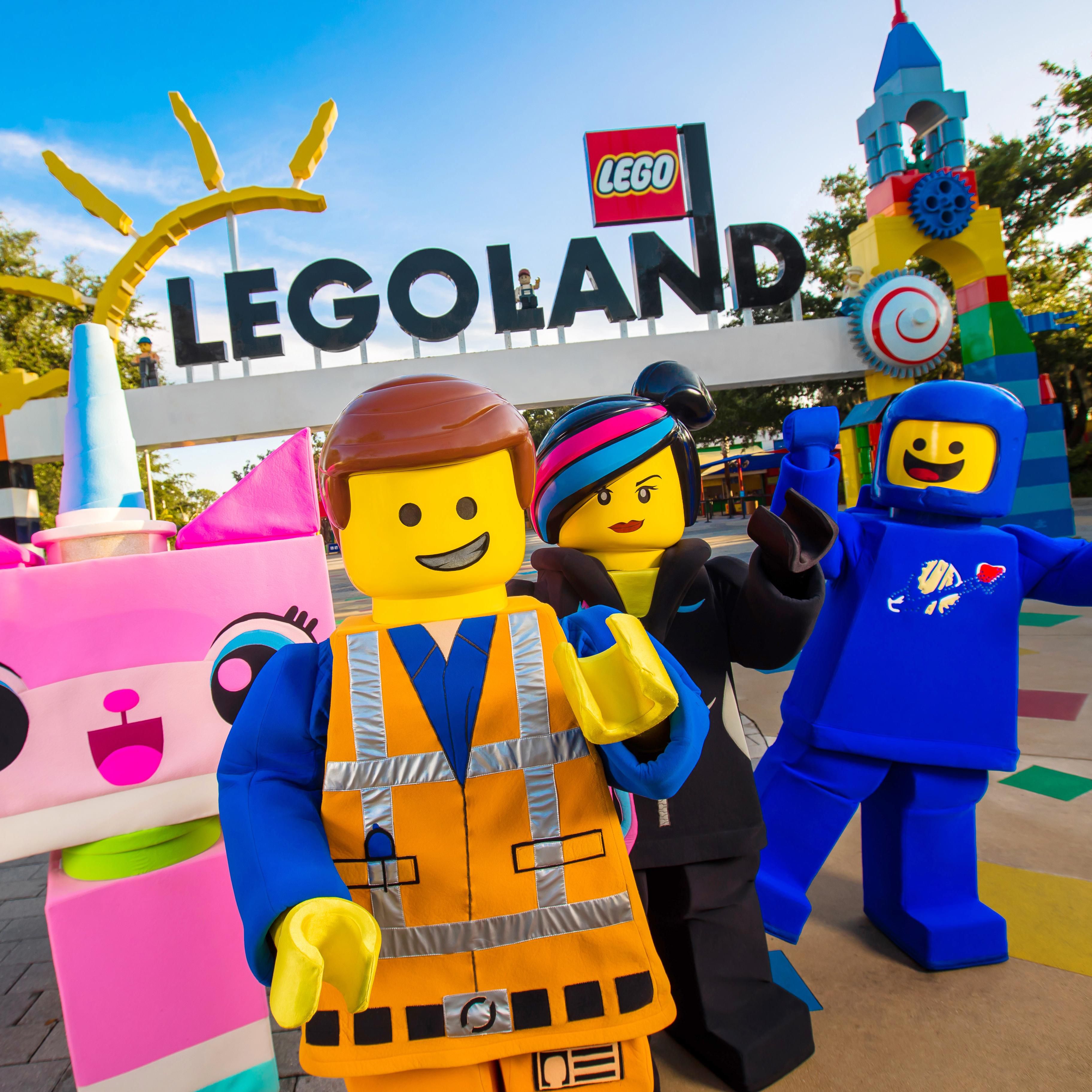 Theme park characters from Legoland