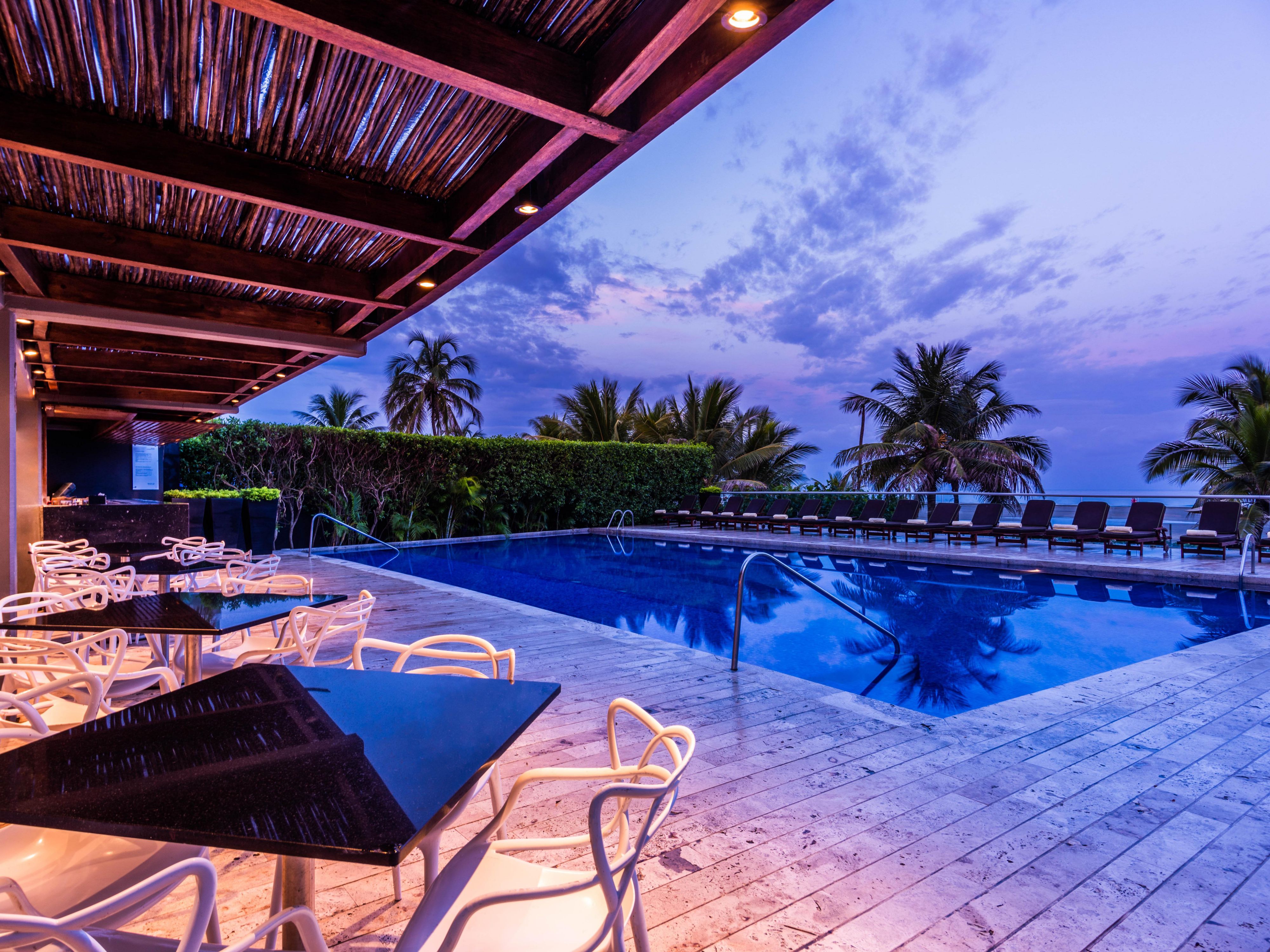 Our swimming pool is a perfect retreat for health and wellness.