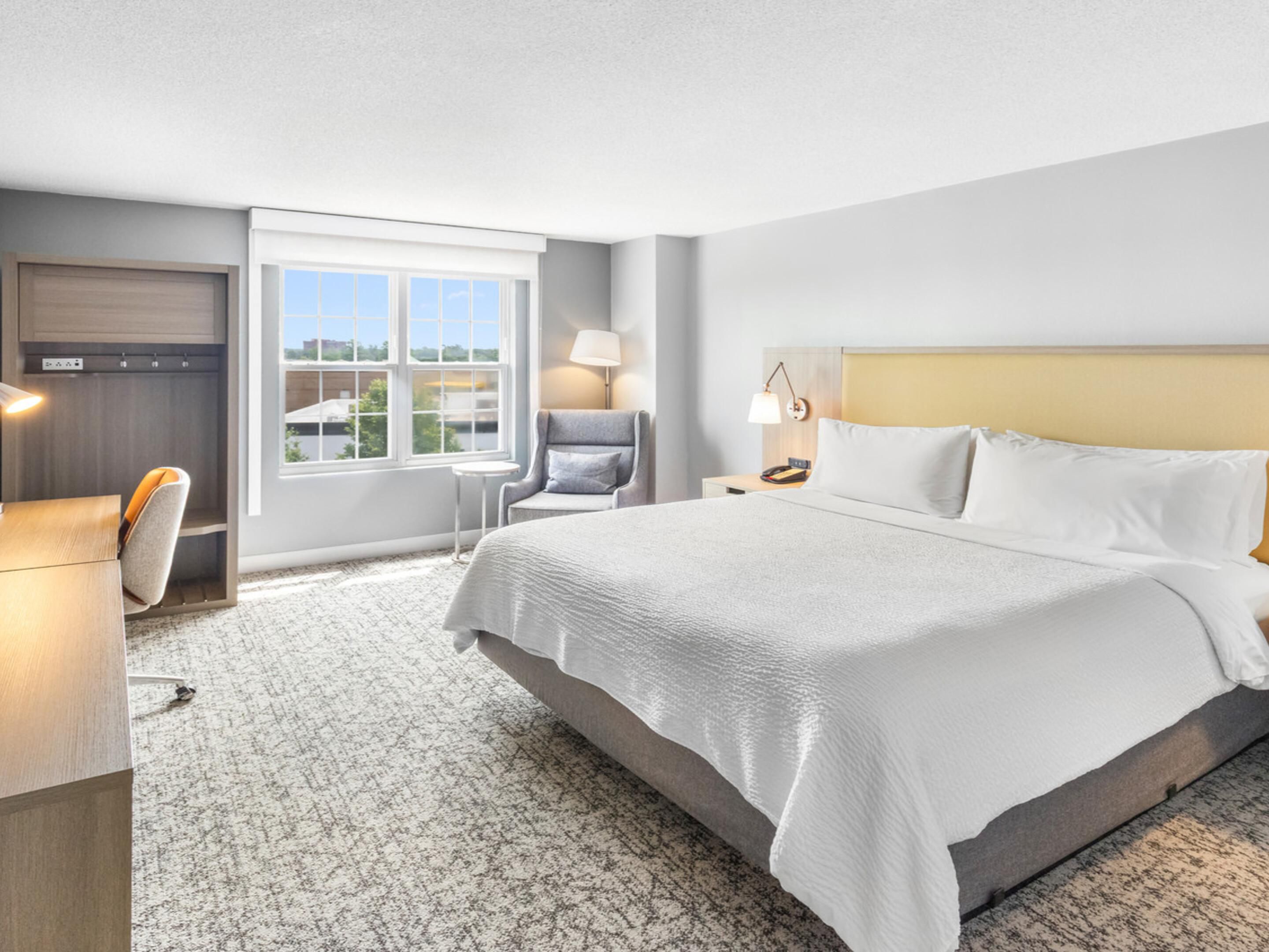 Enjoy Elevated Comfort in Our King Premium Room