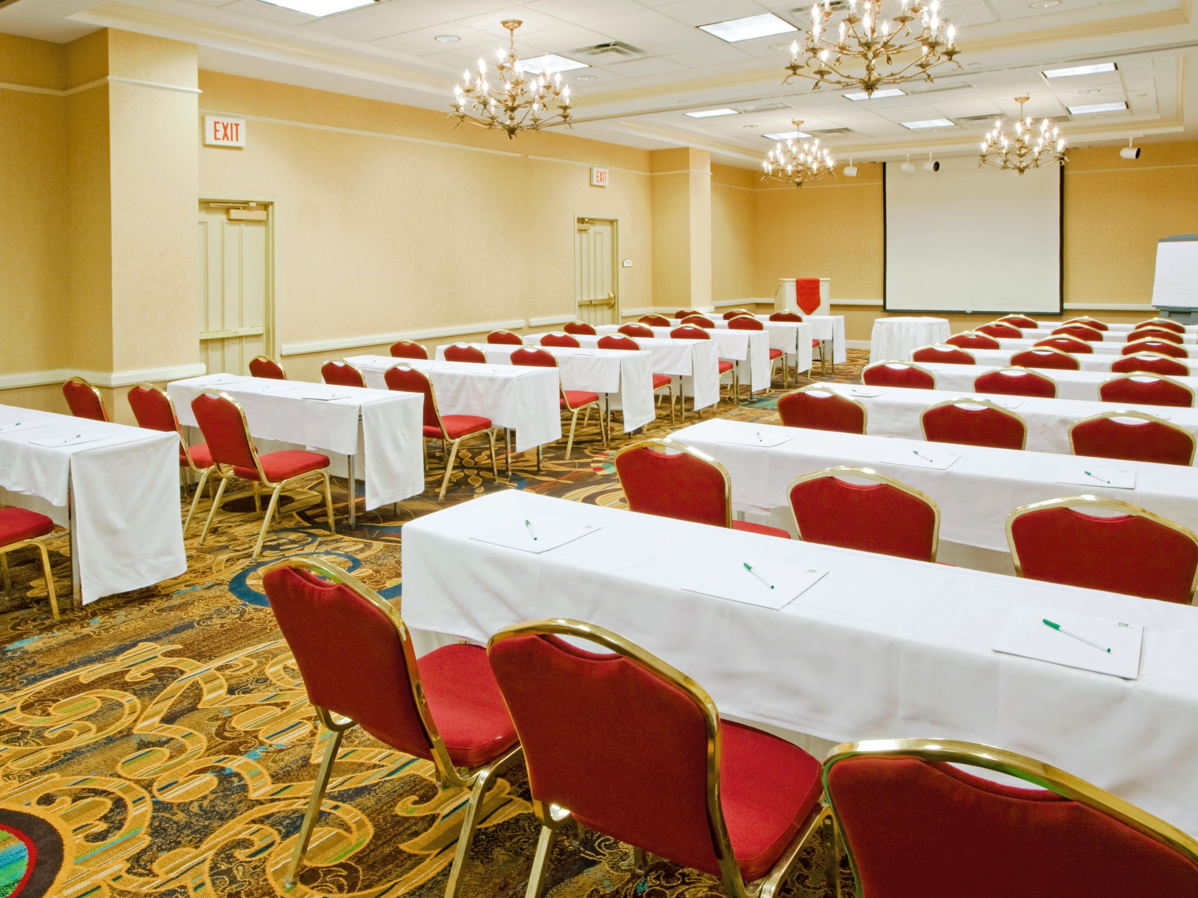 If you're looking for a hotel near Washington D.C. that can hold your event, our function rooms comprise over 2,550 square feet and are perfect for a meeting or social event. 