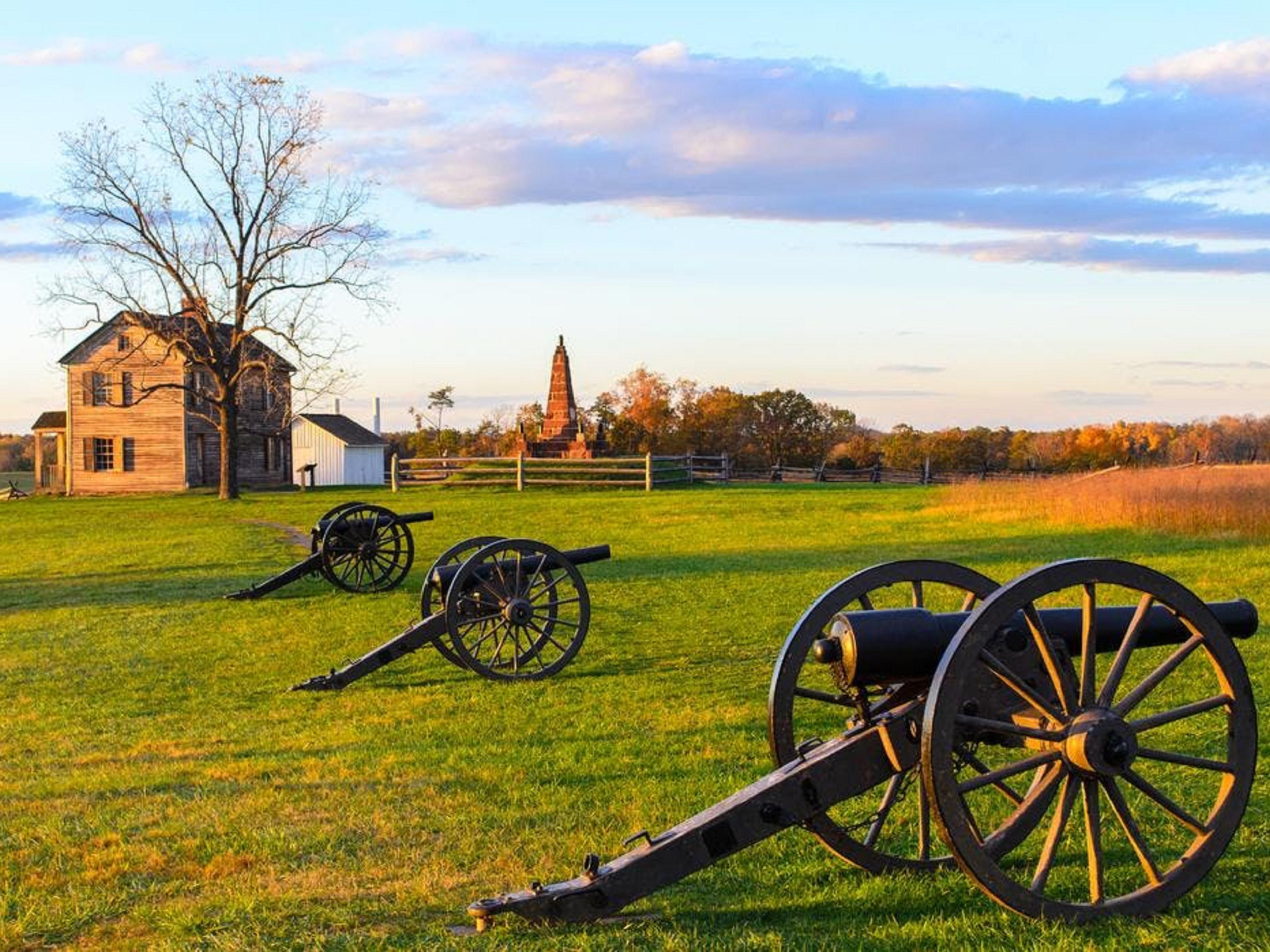The Manassas Battlefield is a must-see for anyone interested in American history.